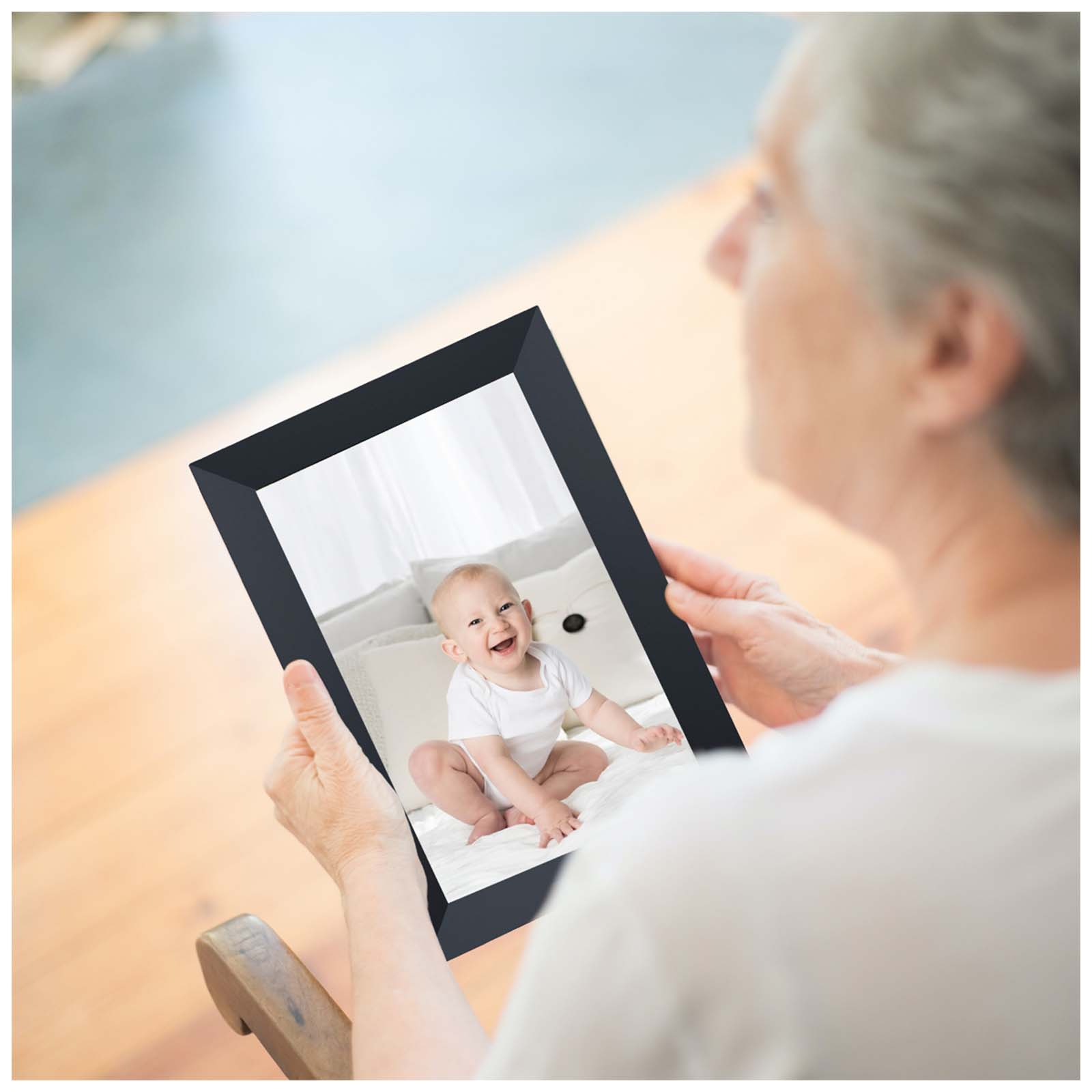 Cadre photo numérique 10" Prixton Prado Frameo avec Wi-Fi