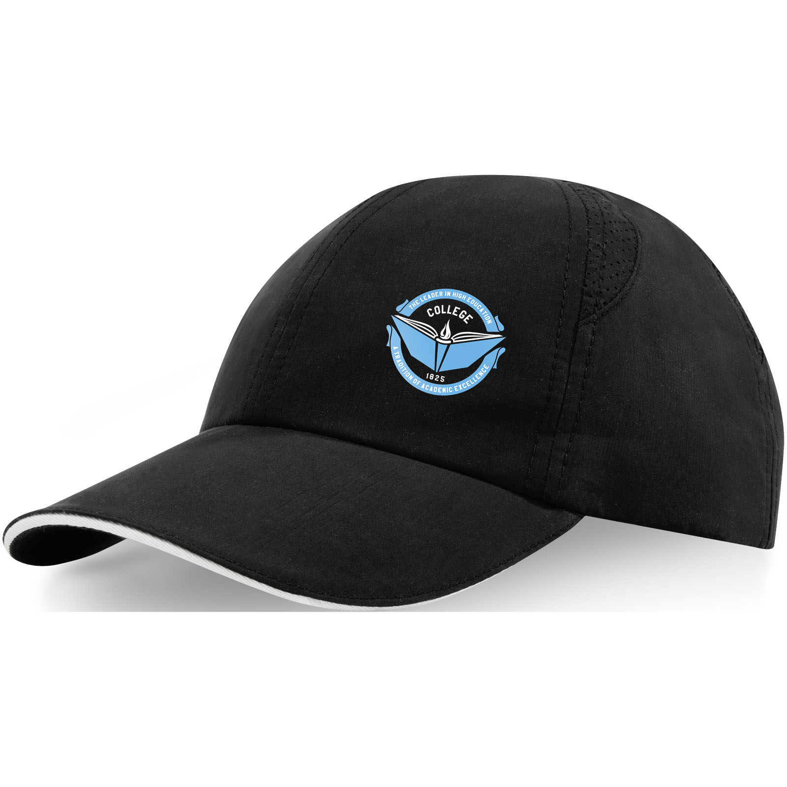 Elevate Casquette sandwich 6 panneaux de 110 g/m² Morion GRS recyclée ajustable