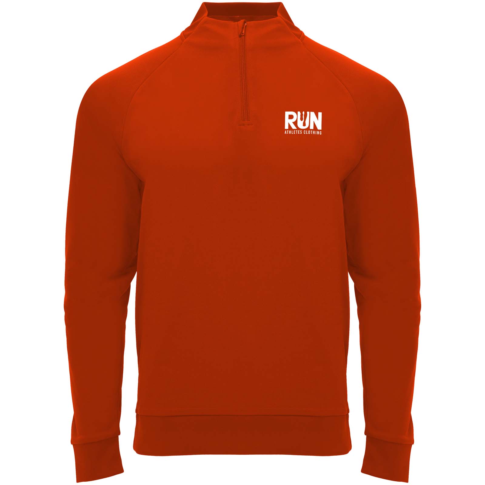 Roly Sweatshirt de 200 g/m² Epiro à manches longues unisexe avec fermeture demi-zip