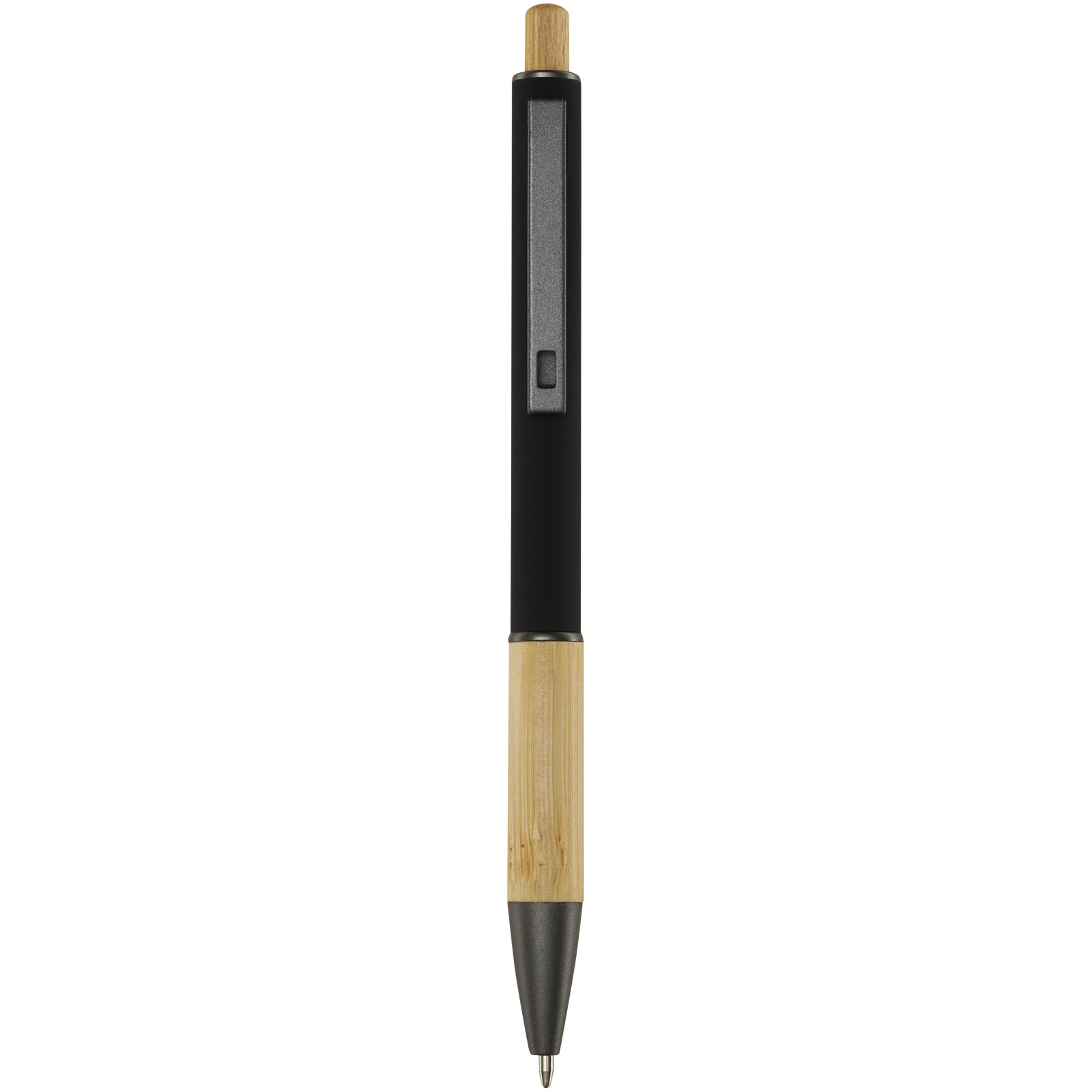 Stylo bille en aluminium recyclé Darius (encre noire)