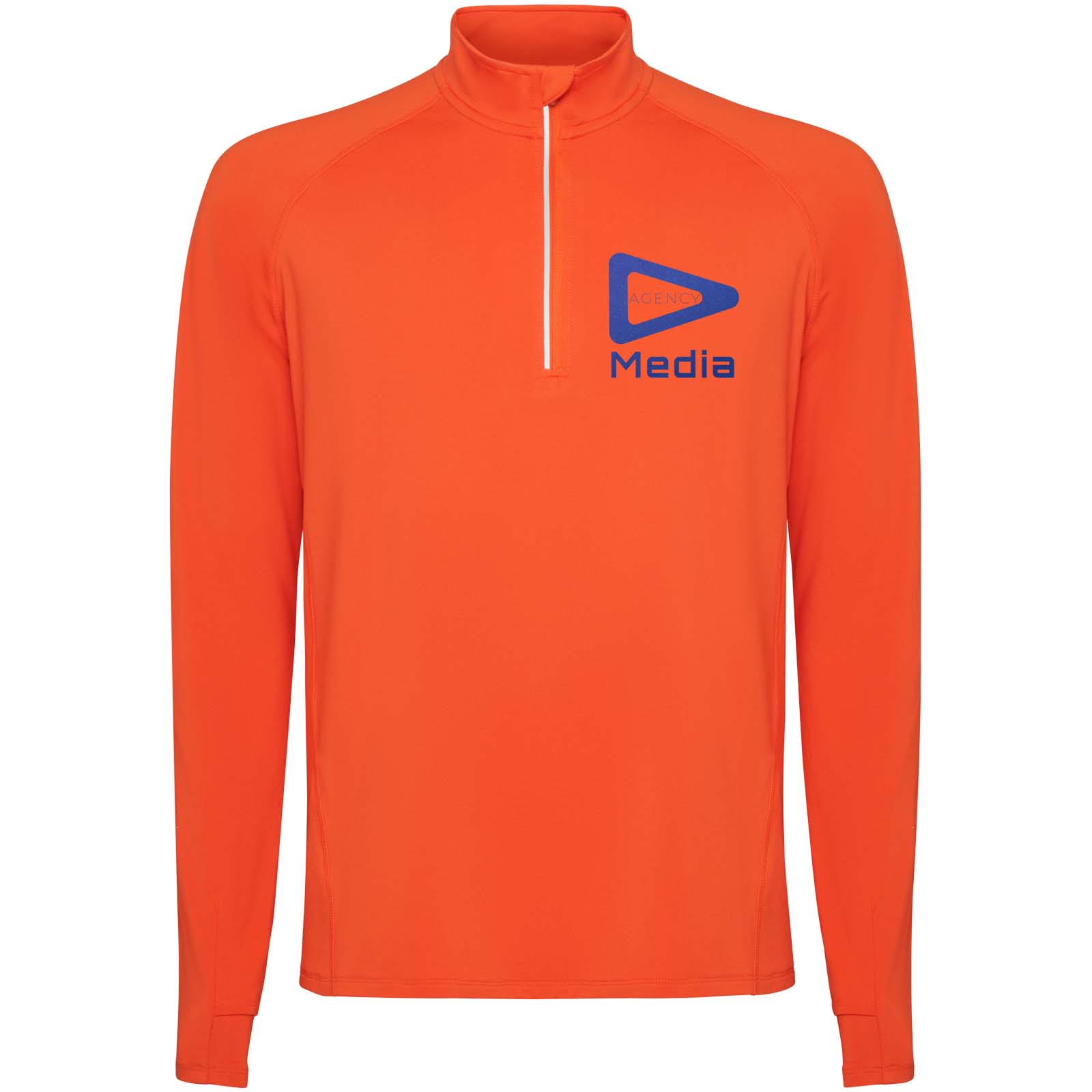 Roly Sweatshirt de 200 g/m² Estambul à manches longues et col demi-zip pour homme