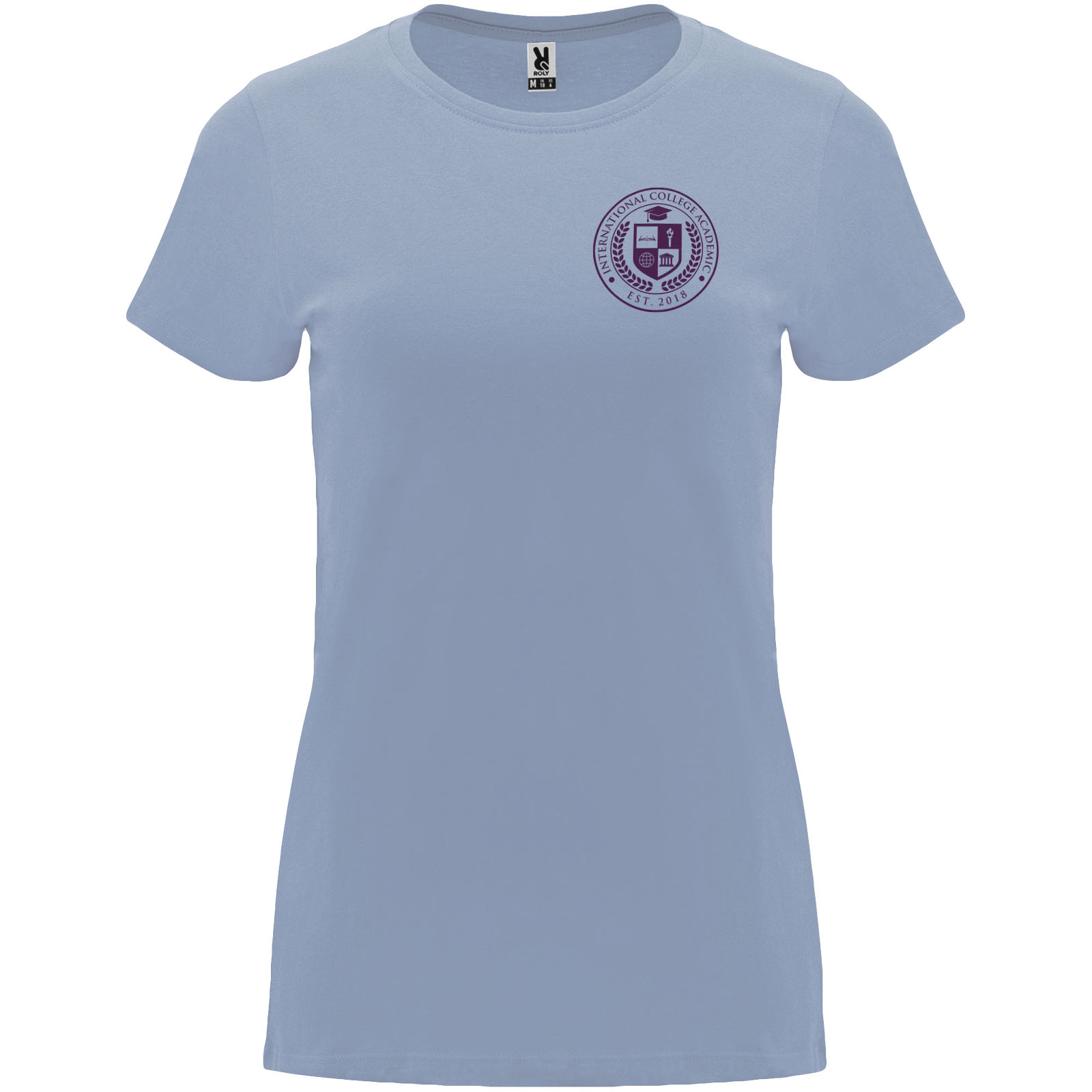 Roly T-shirt de 170 g/m² Capri à manches courtes pour femme