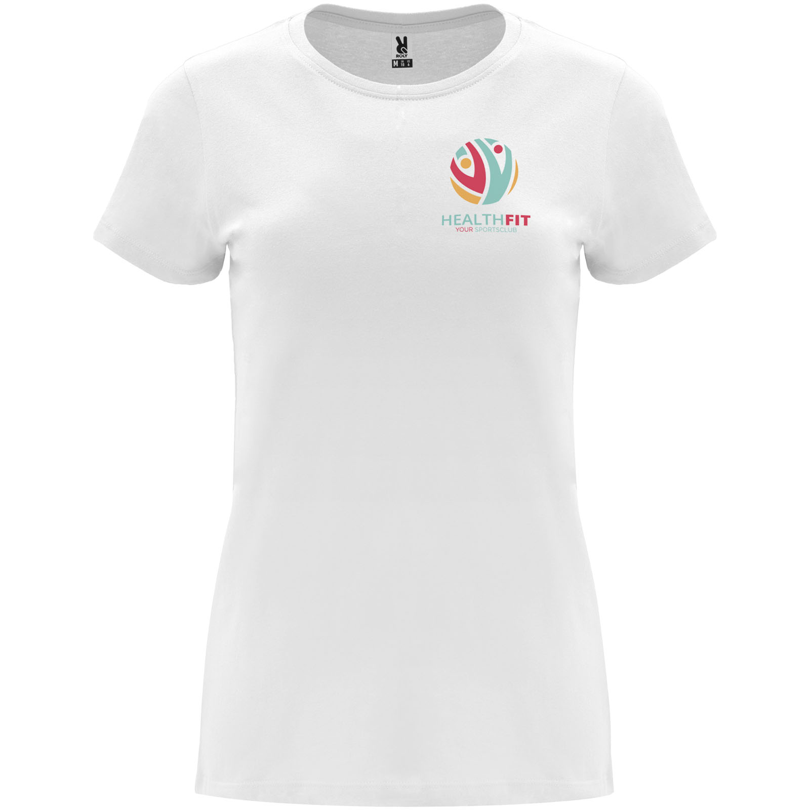Roly T-shirt de 170 g/m² Capri à manches courtes pour femme