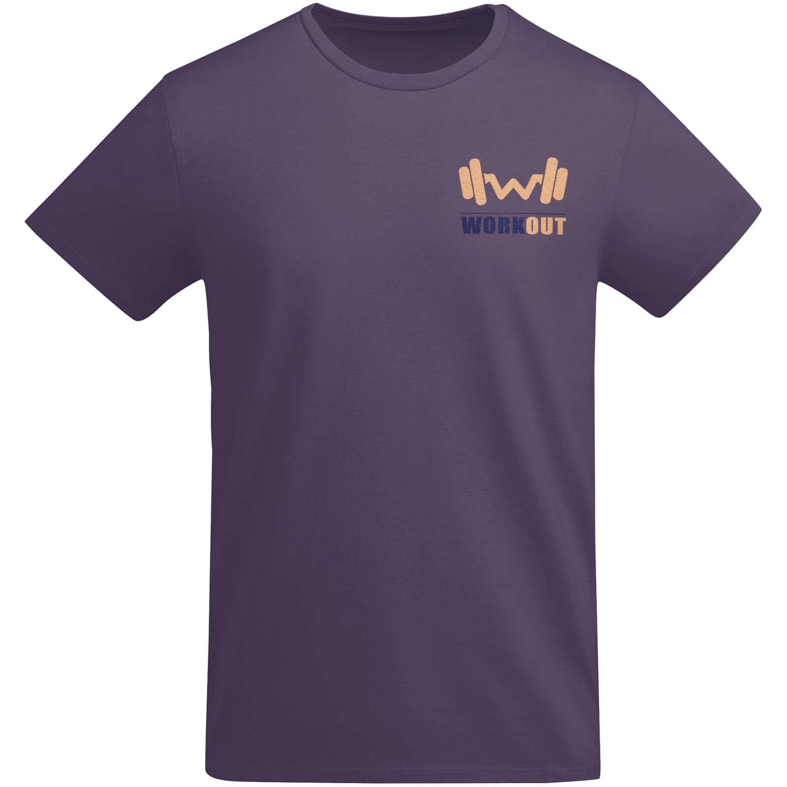 Roly T-shirt de 175 g/m² Breda en coton organique à manches courtes pour homme