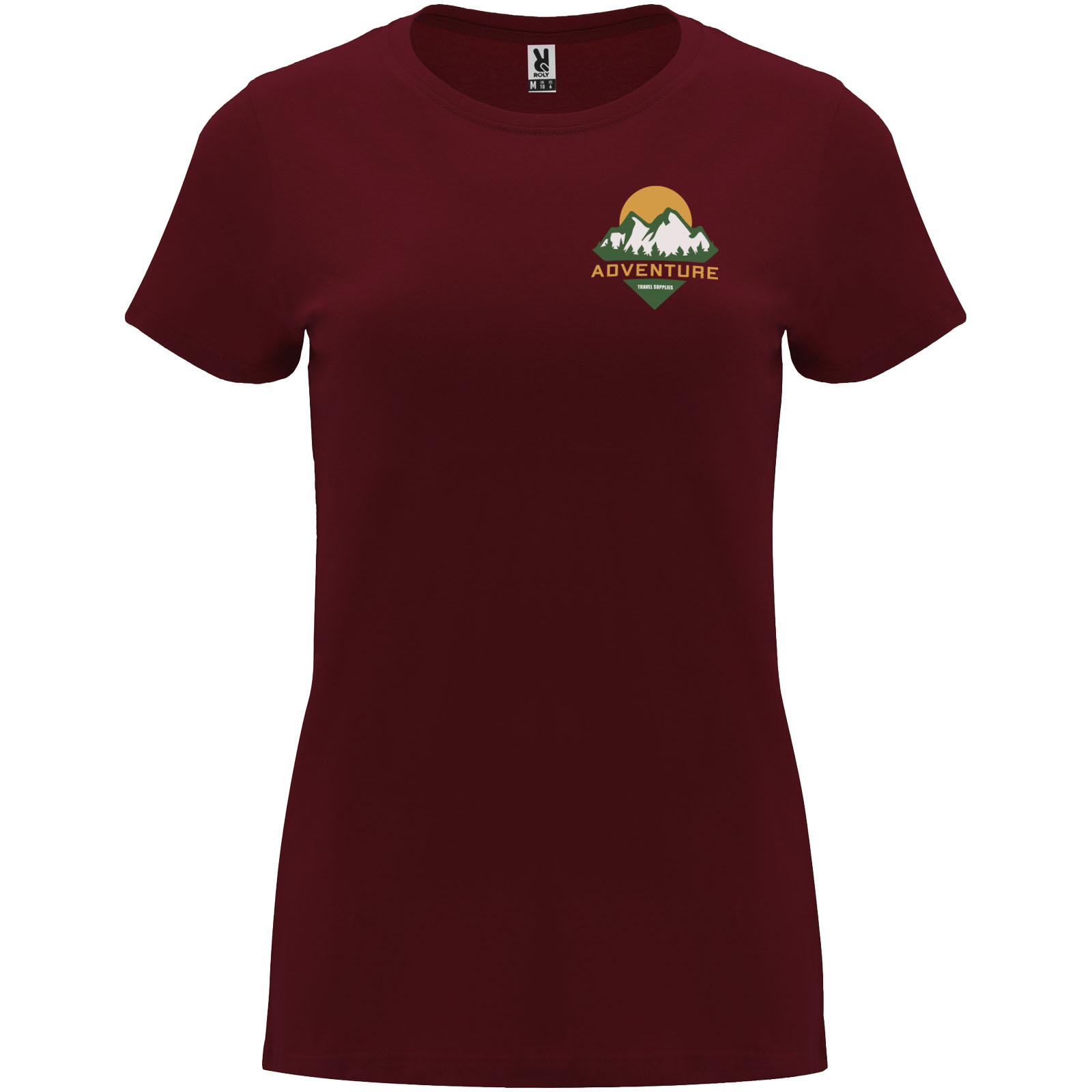 Roly T-shirt de 170 g/m² Capri à manches courtes pour femme
