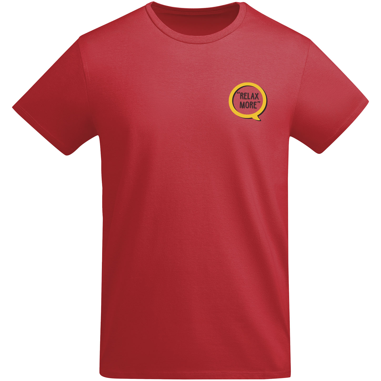 Roly T-shirt de 175 g/m² Breda en coton organique à manches courtes pour homme