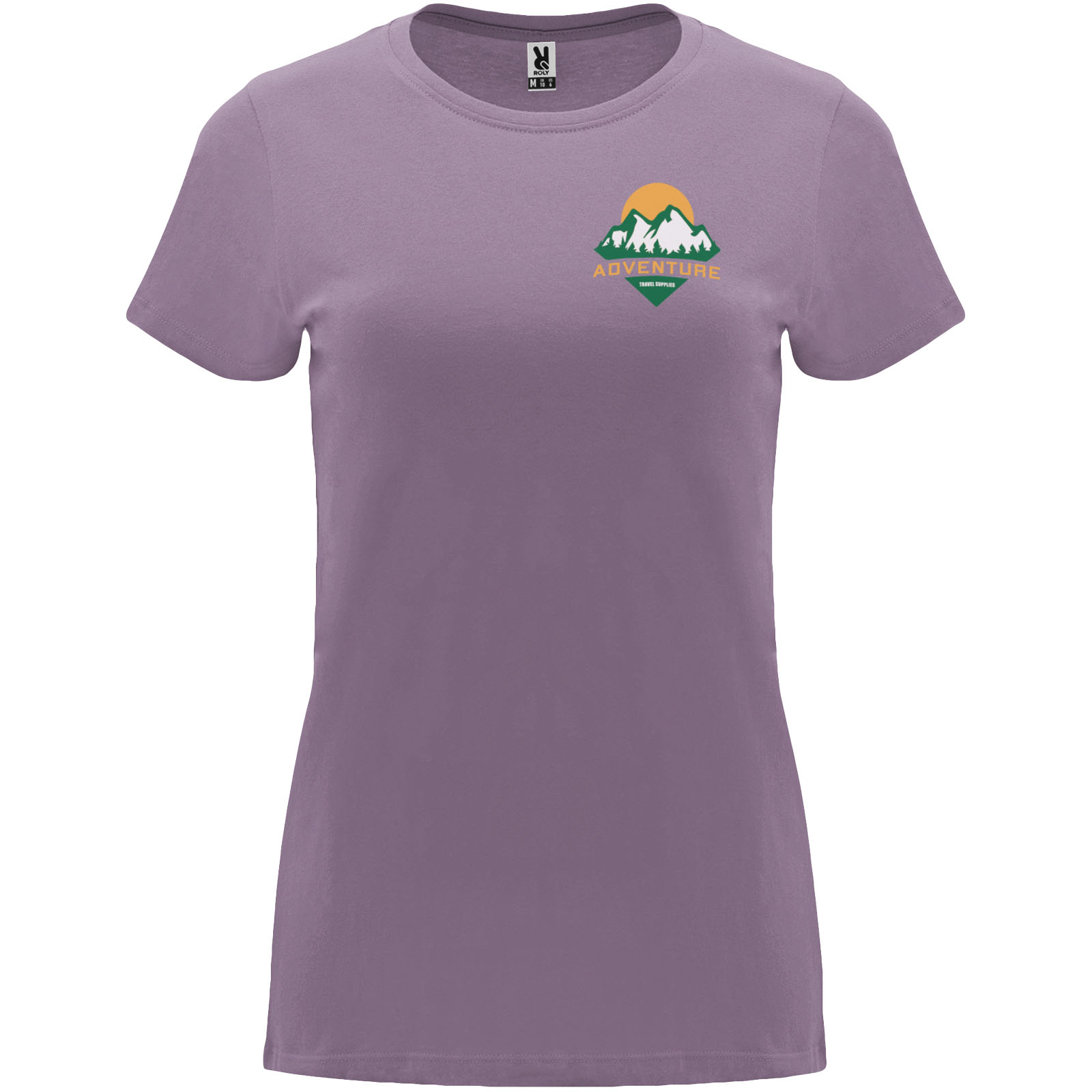 Roly T-shirt de 170 g/m² Capri à manches courtes pour femme