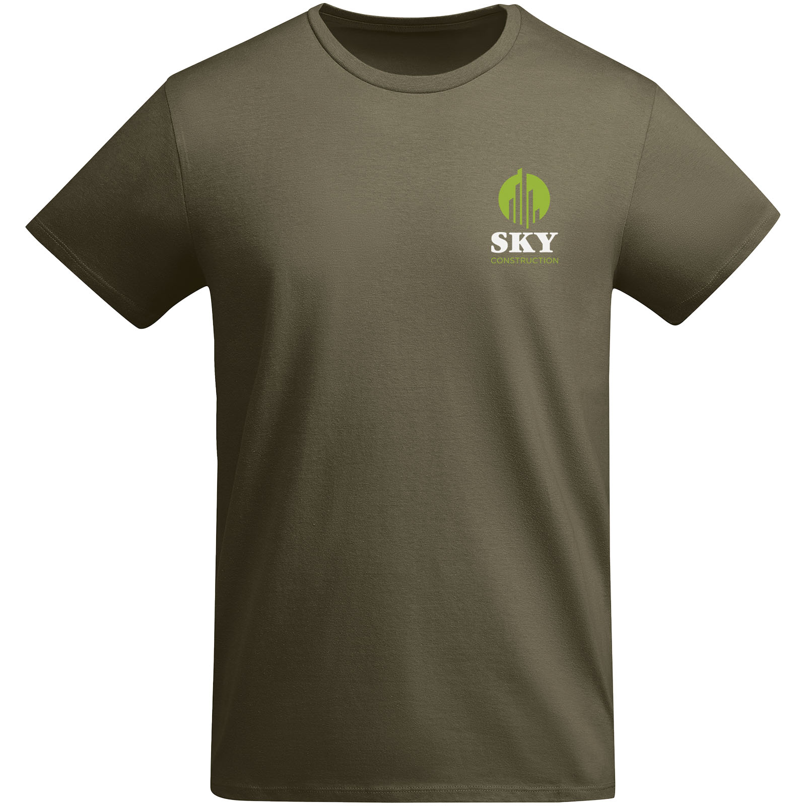 Roly T-shirt de 175 g/m² Breda en coton organique à manches courtes pour homme