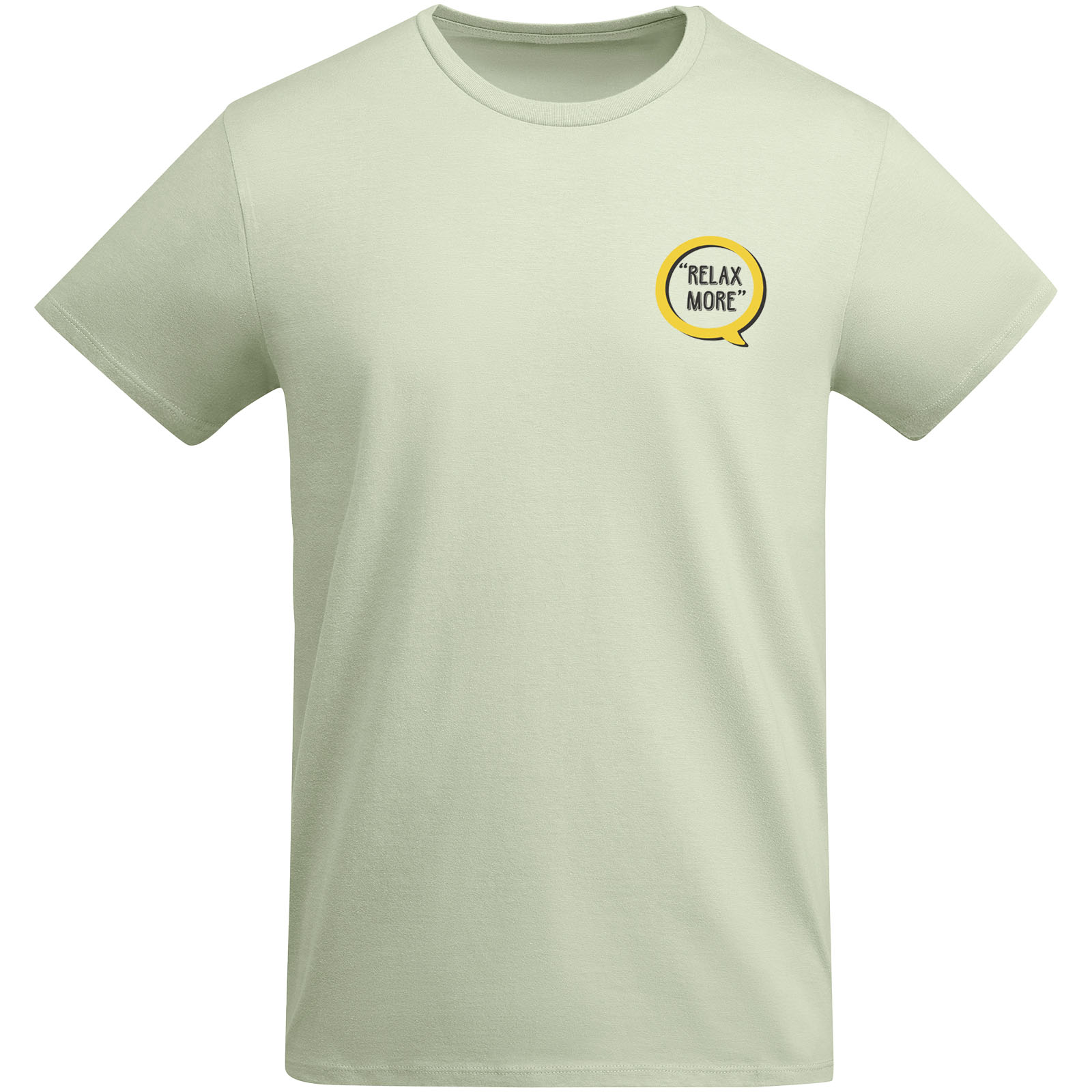 Roly T-shirt de 175 g/m² Breda en coton organique à manches courtes pour homme