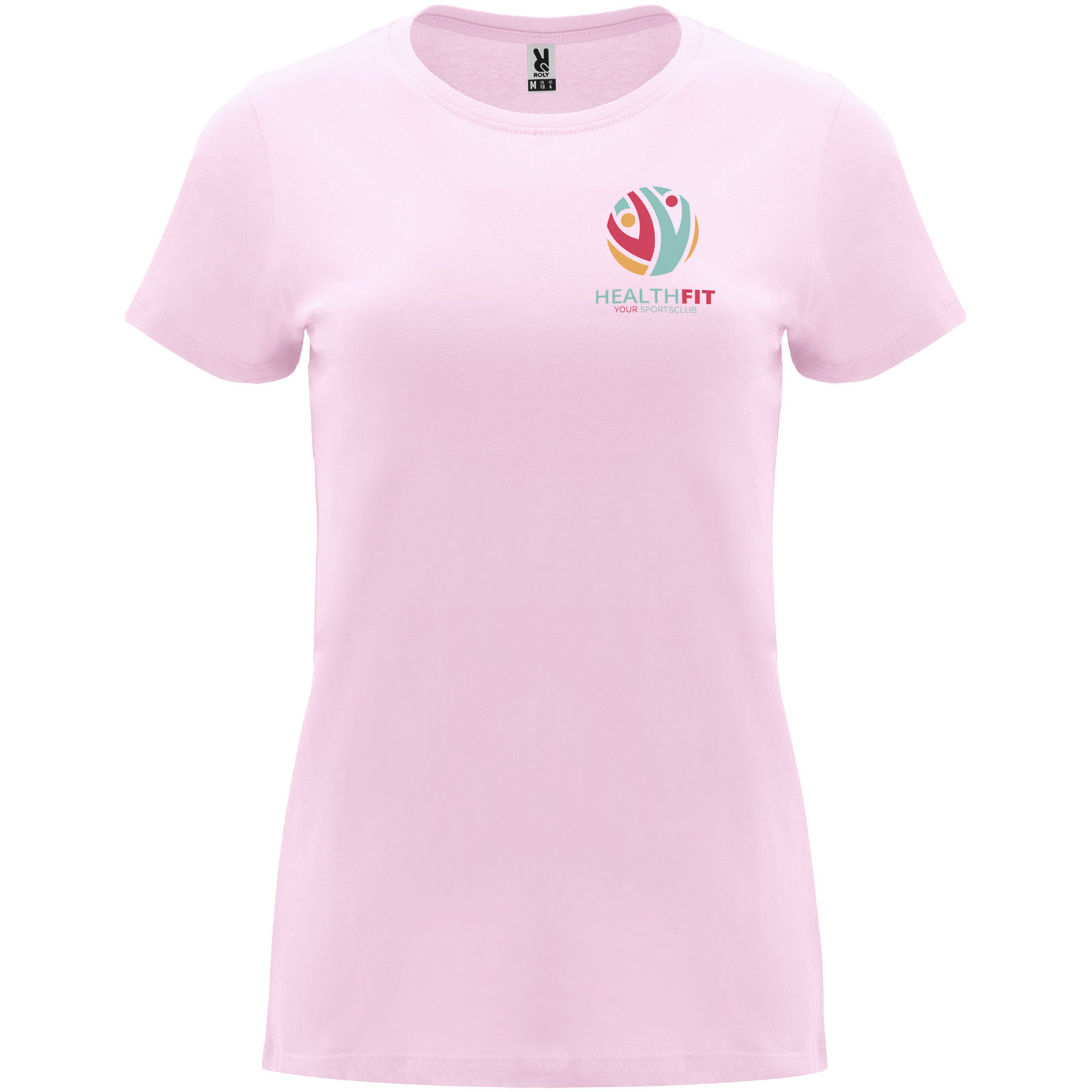 Roly T-shirt de 170 g/m² Capri à manches courtes pour femme