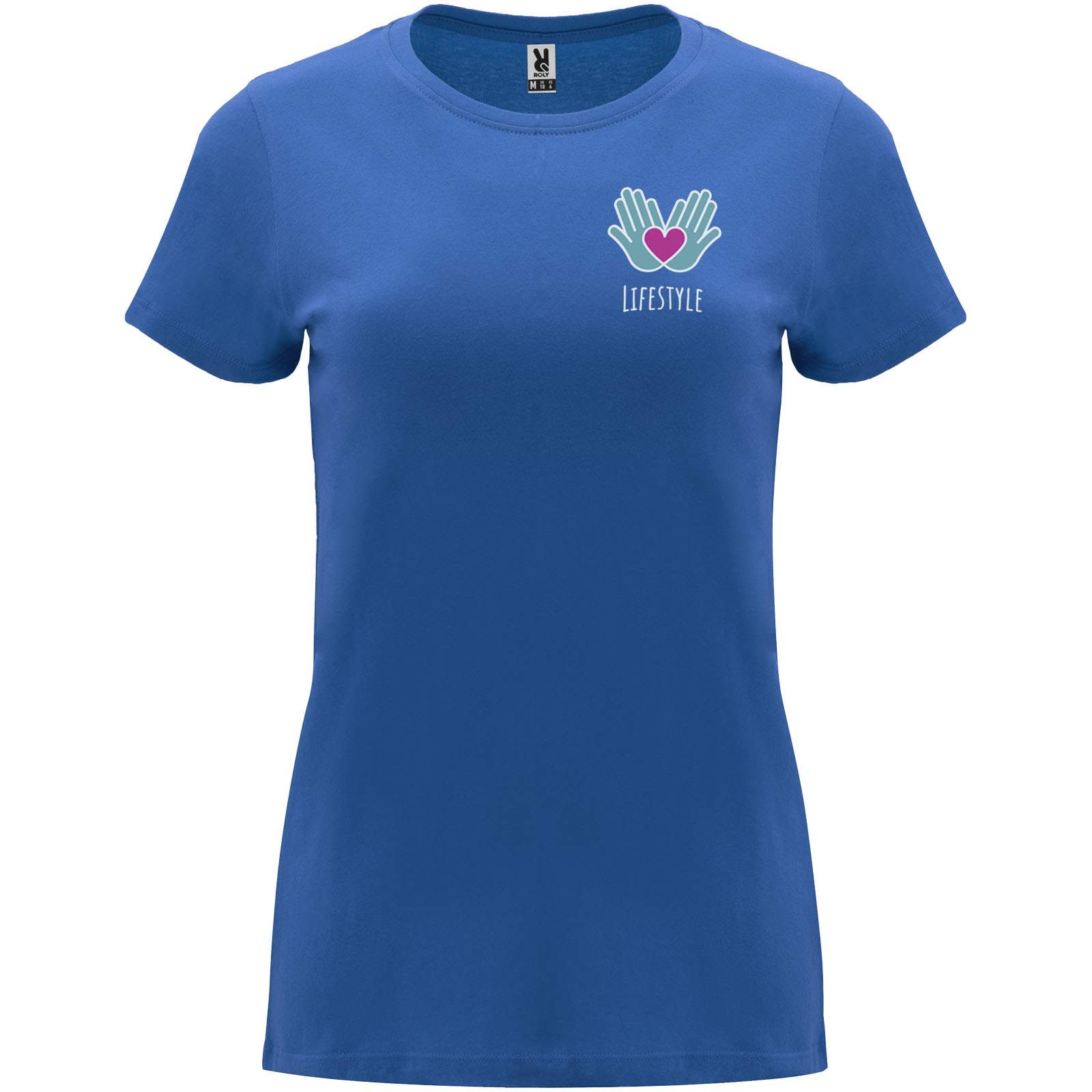 Roly T-shirt de 170 g/m² Capri à manches courtes pour femme