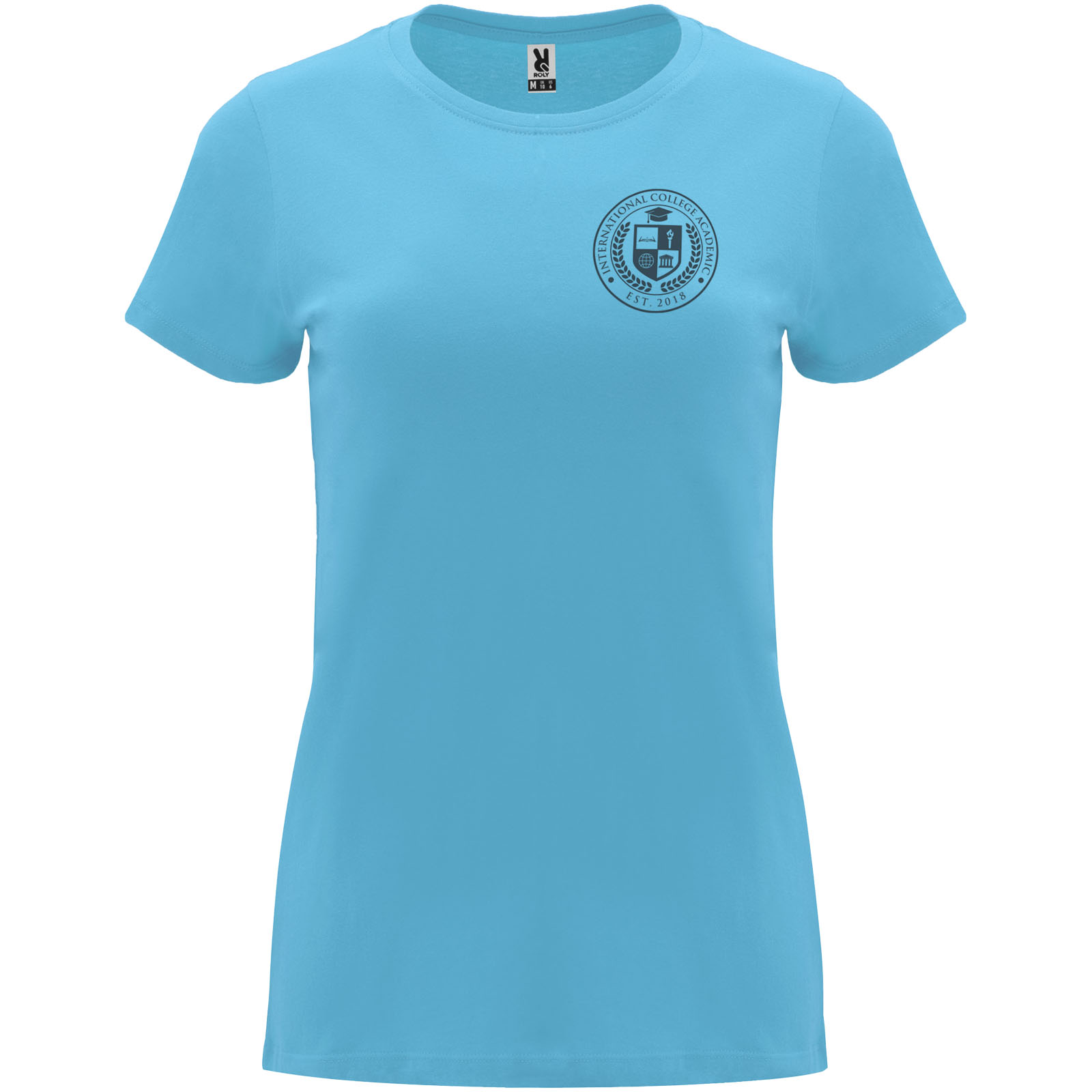 Roly T-shirt de 170 g/m² Capri à manches courtes pour femme