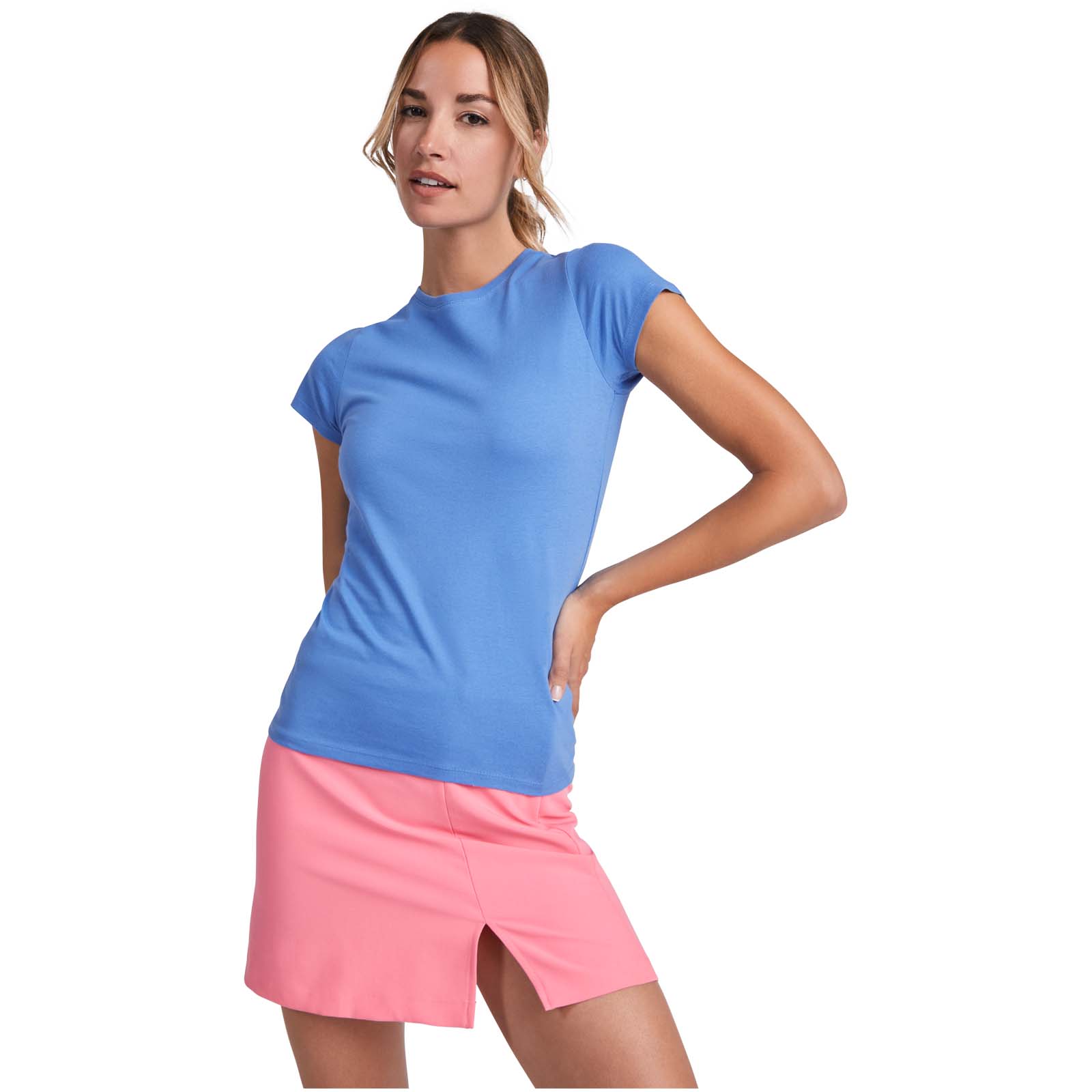Roly T-shirt de 170 g/m² Capri à manches courtes pour femme