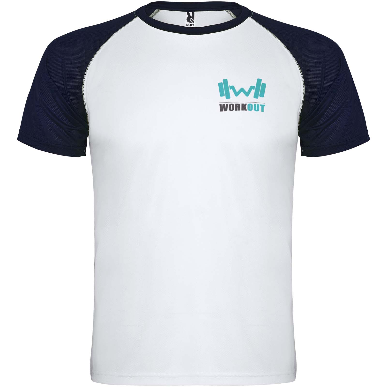 Roly T-shirt de sport de 140 g/m² Indianapolis à manches courtes unisexe