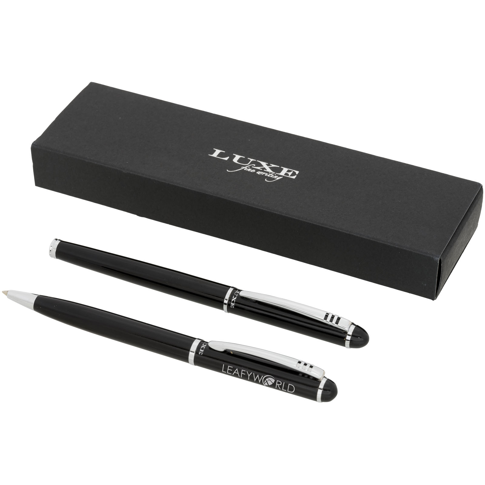 Luxe Parure Stylo bille et roller Andante (encre noire)