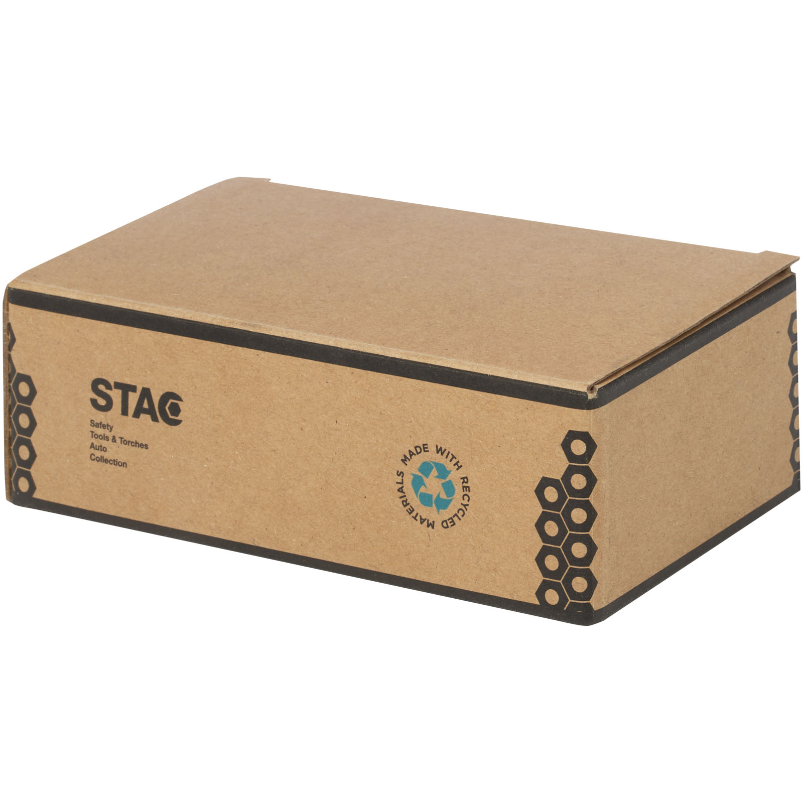 STAC Jeu de tournevis Octo 8-en-1 RCS en plastique recyclé avec torche