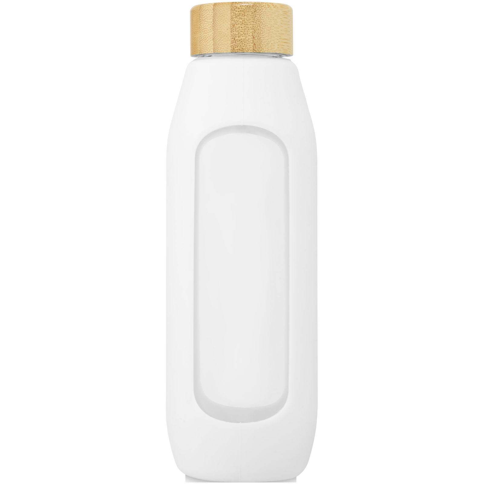 Bouteille Tidan de 600 ml en verre borosilicate avec grip en silicone