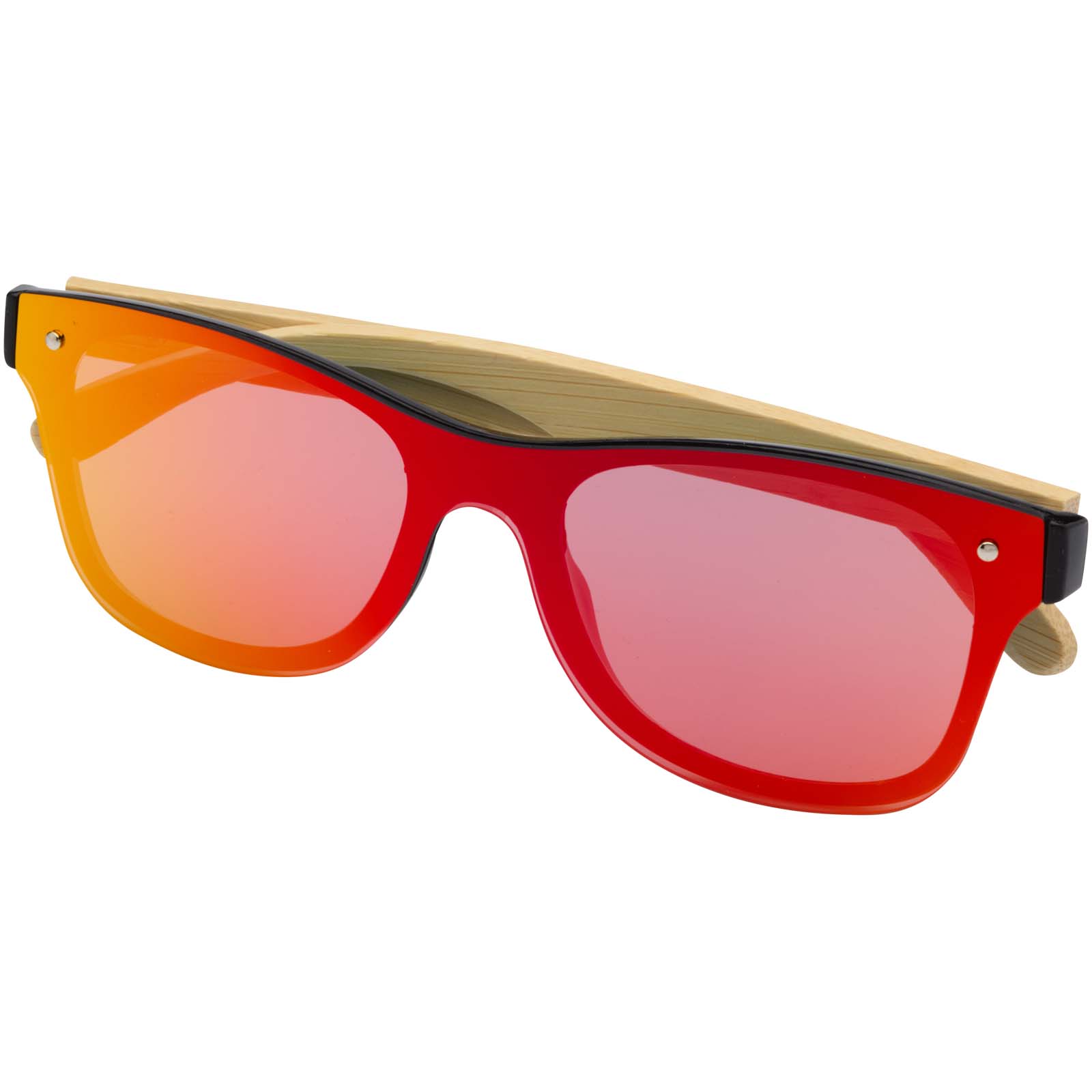 Lunettes de soleil Tan avec branches en bambou