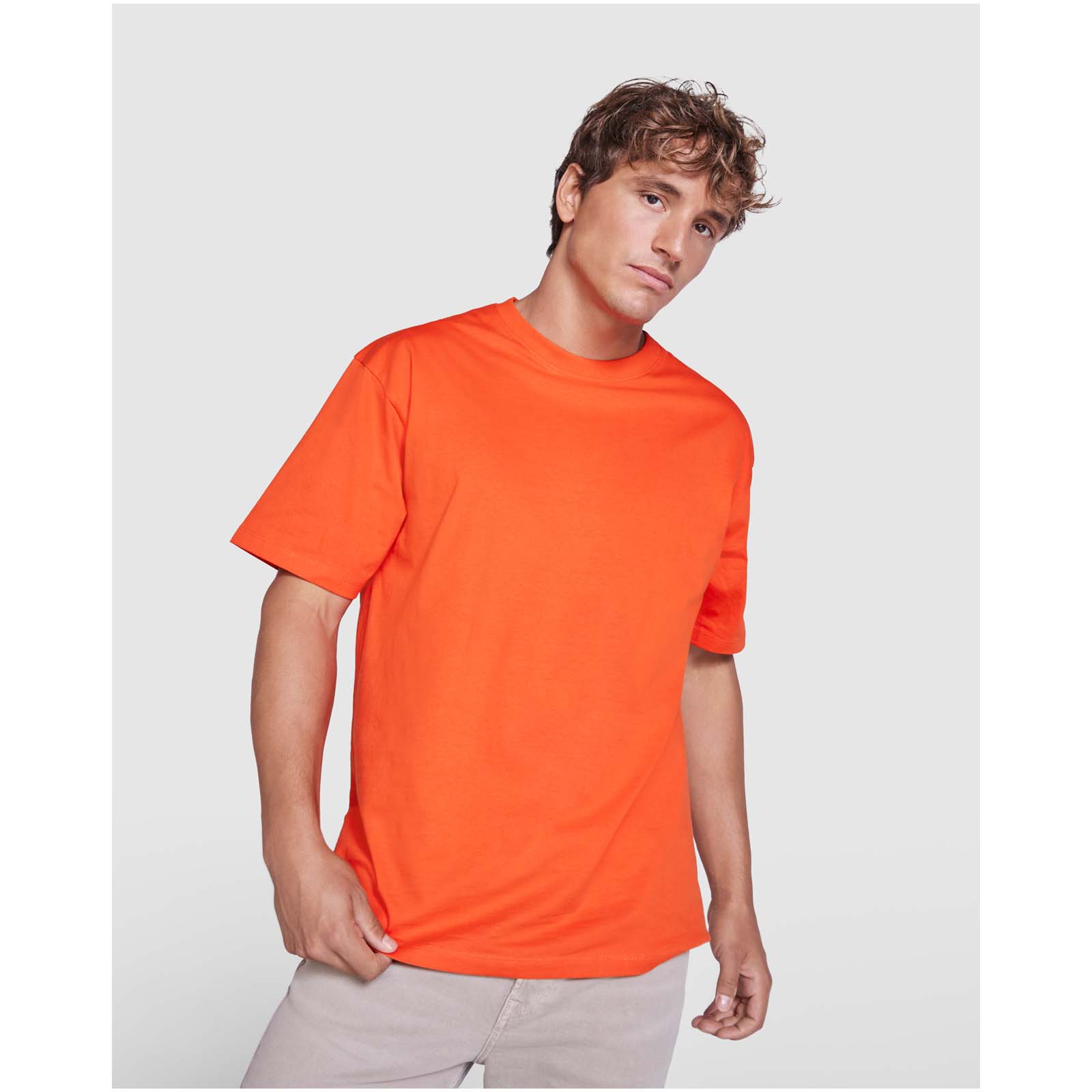 Roly T-shirt de 210 g/m² Bull unisexe oversize à manches courtes