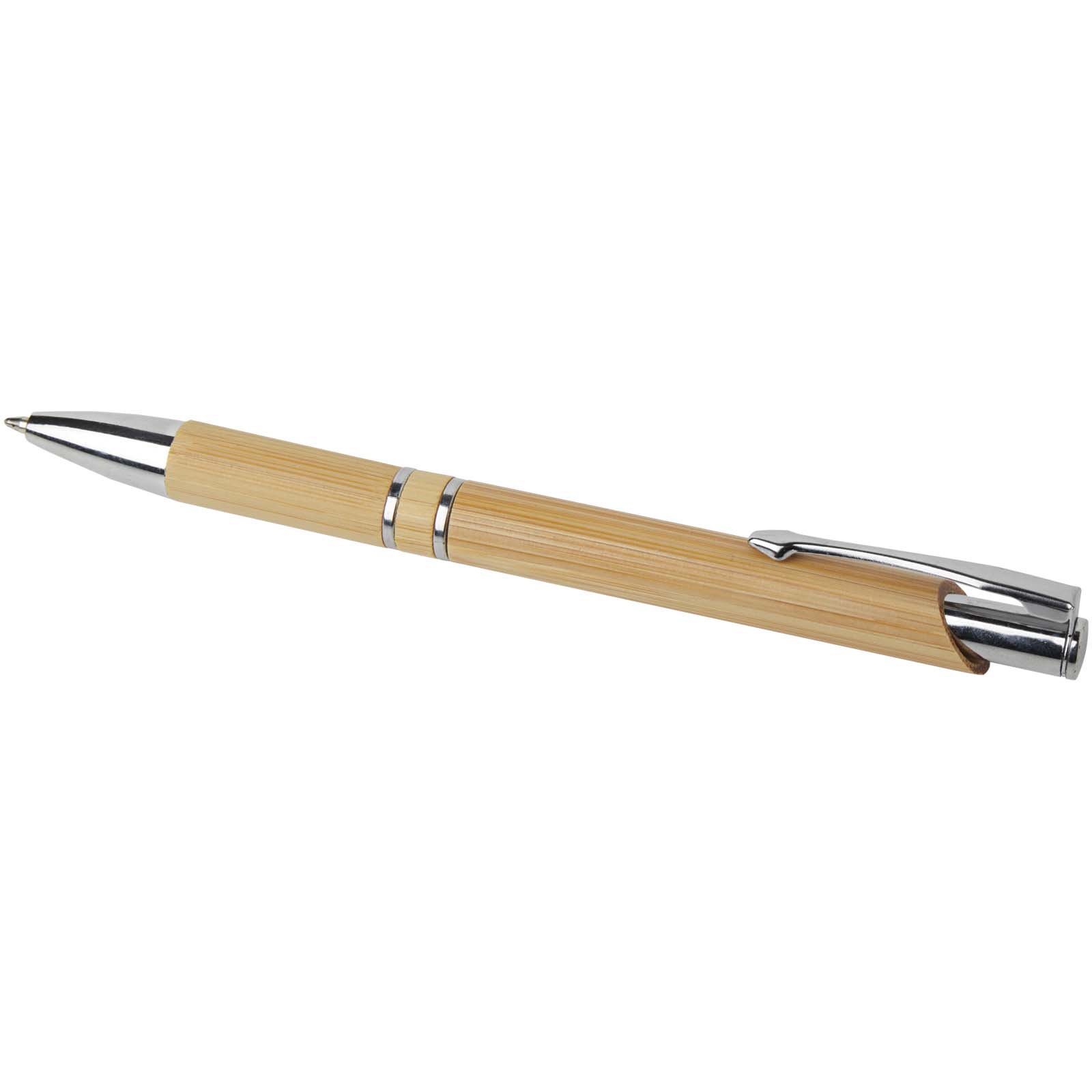 Stylo bille Wicker en bambou (encre noire)