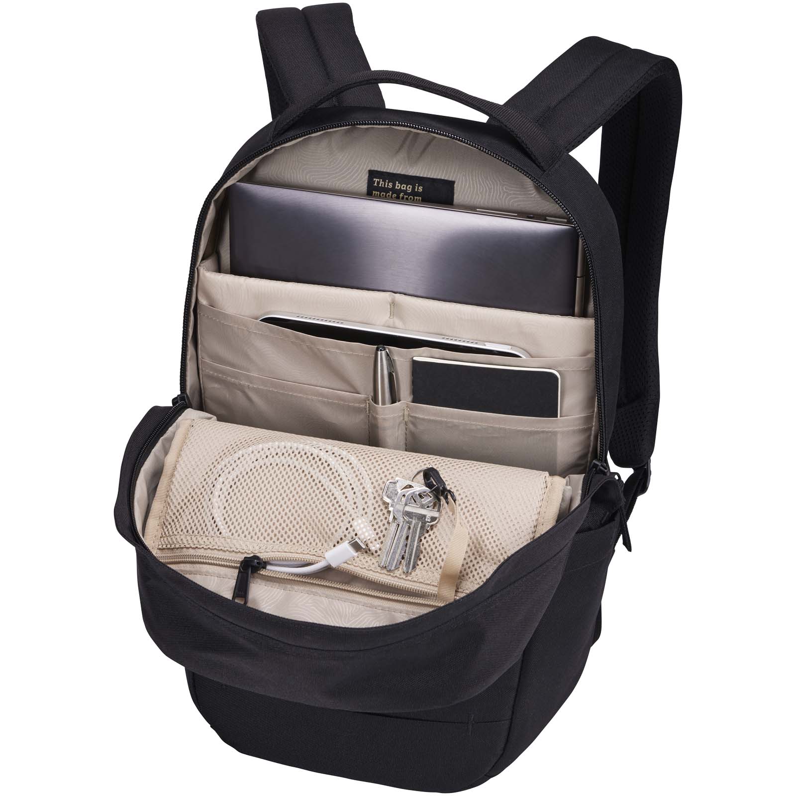 Sac à dos recyclé pour ordinateur portable 14" Case Logic Invigo 14,5L