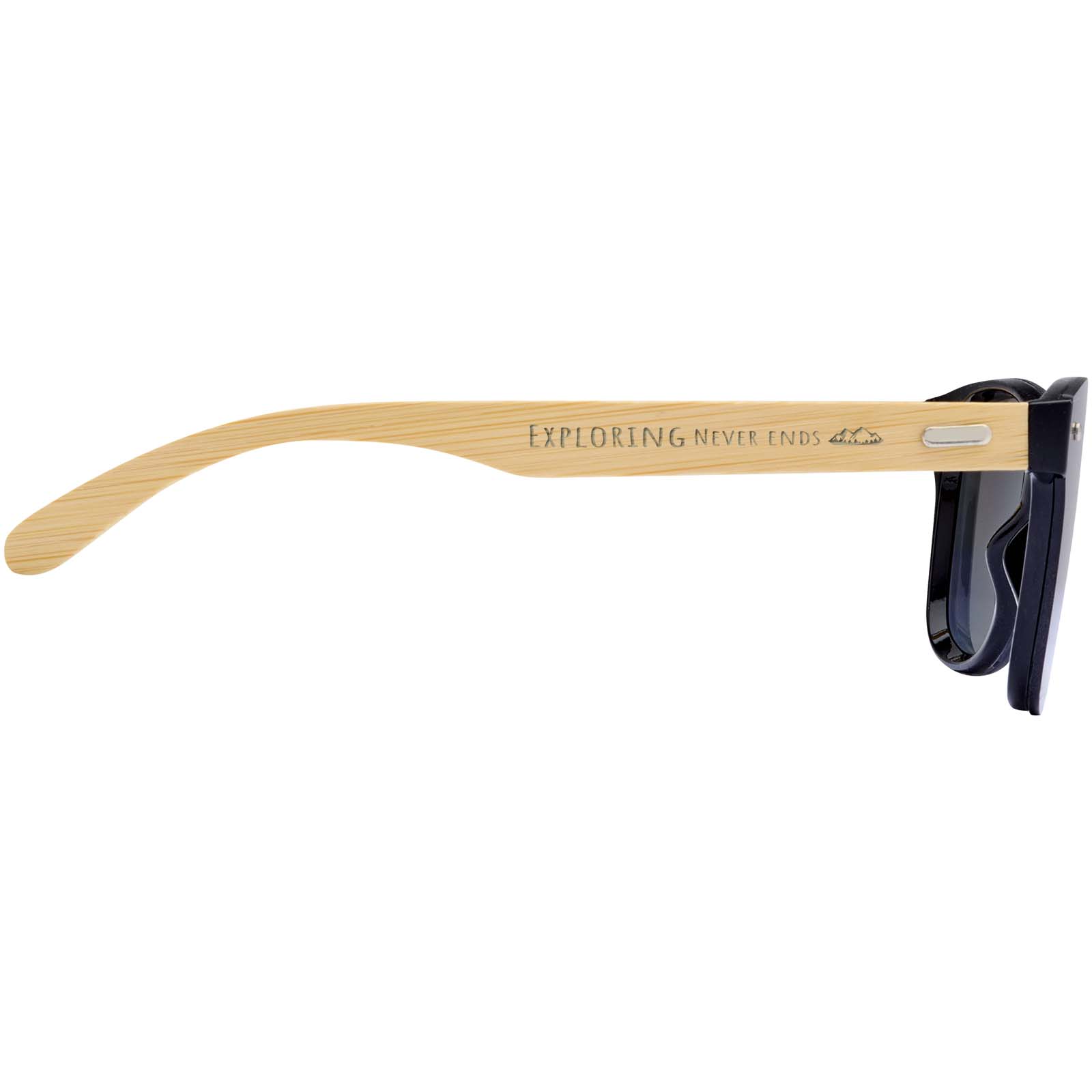 Lunettes de soleil Tan avec branches en bambou