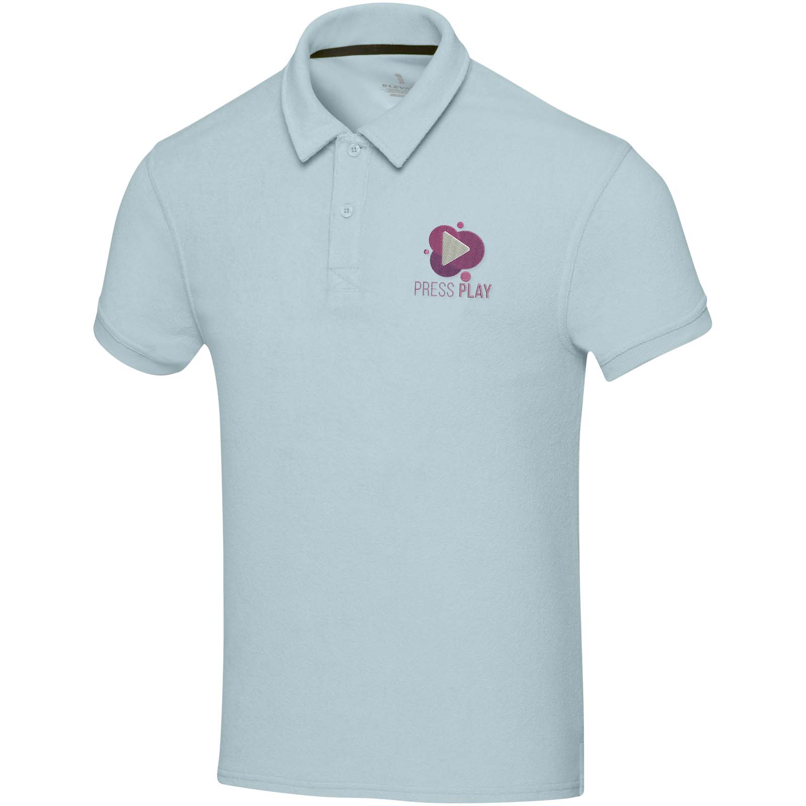 Elevate Polo Akoya unisexe en tissu éponge de 230 g/m² recyclé