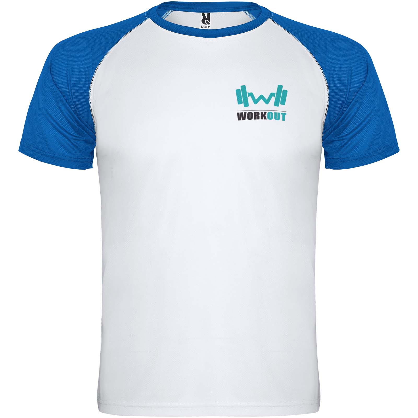 Roly T-shirt de sport de 140 g/m² Indianapolis à manches courtes unisexe