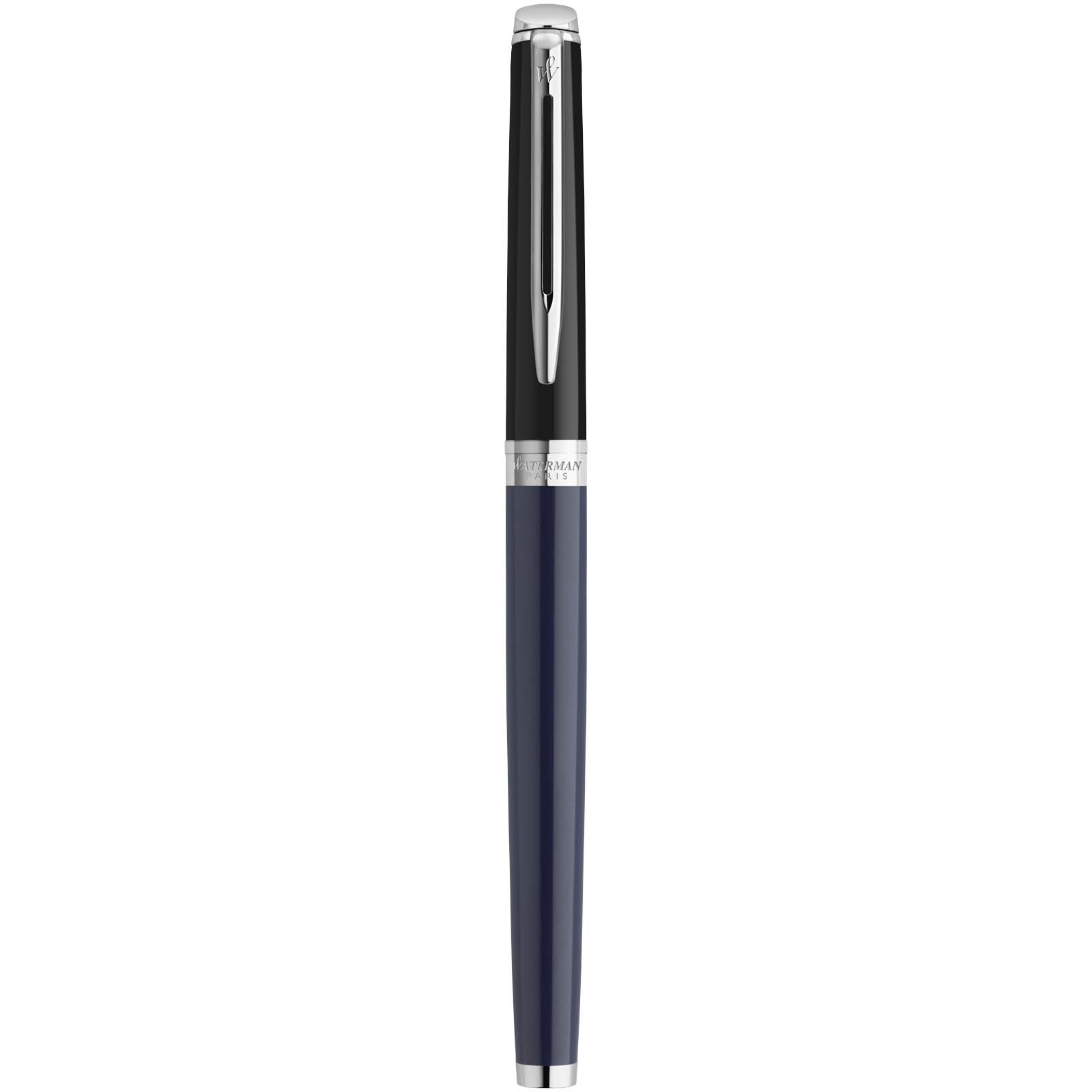Stylo roller Waterman Hemisphere avec habillage palladium (encre noire)