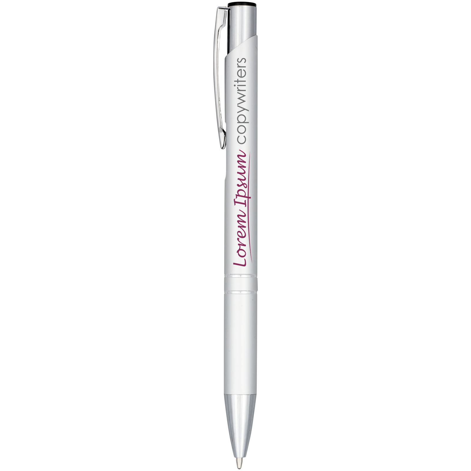 Stylo bille aluminium anodisé Moneta (encre bleue)