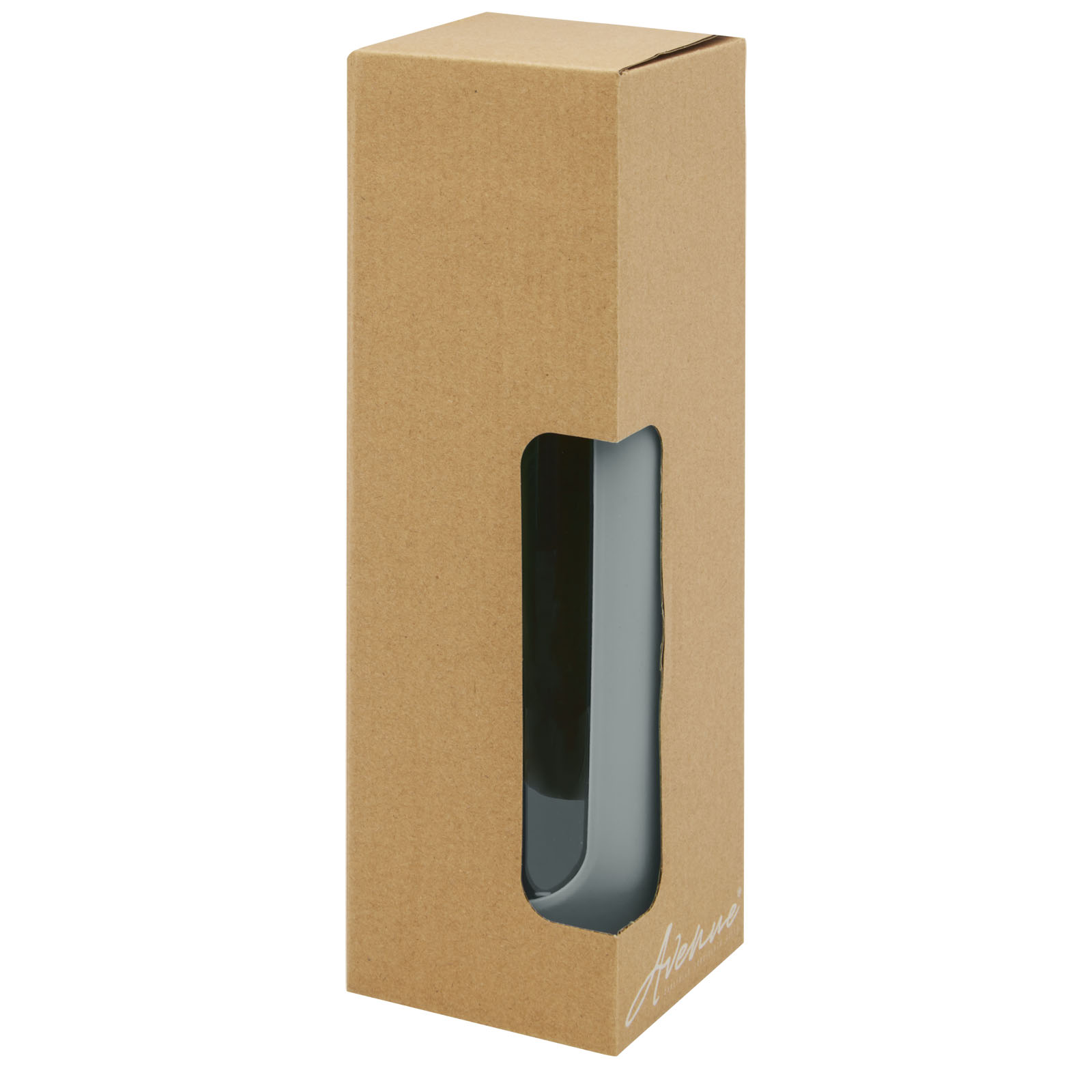 Bouteille Tidan de 600 ml en verre borosilicate avec grip en silicone