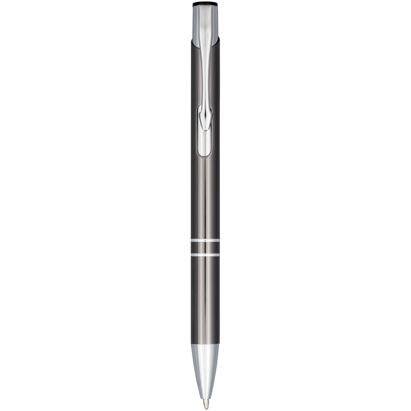 Stylo bille aluminium anodisé Moneta (encre bleue)