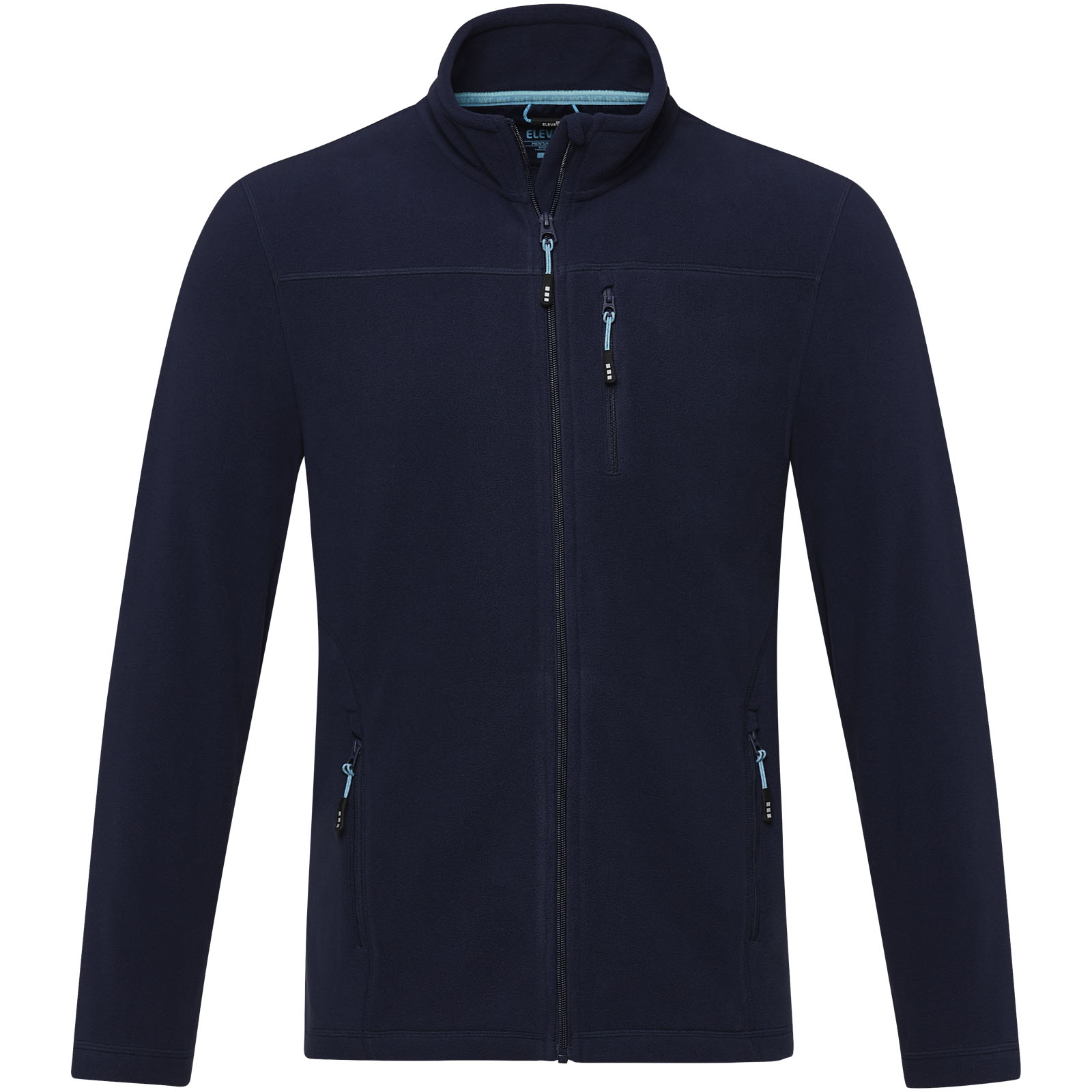 Elevate Veste Amber pour homme en polaire recyclée GRS entièrement zippée