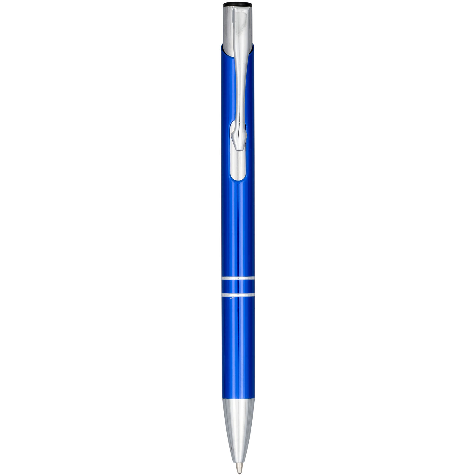Stylo bille aluminium anodisé Moneta (encre bleue)