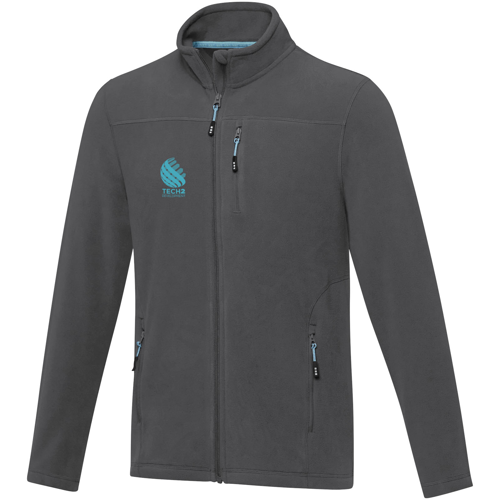 Elevate Veste Amber pour homme en polaire recyclée GRS entièrement zippée