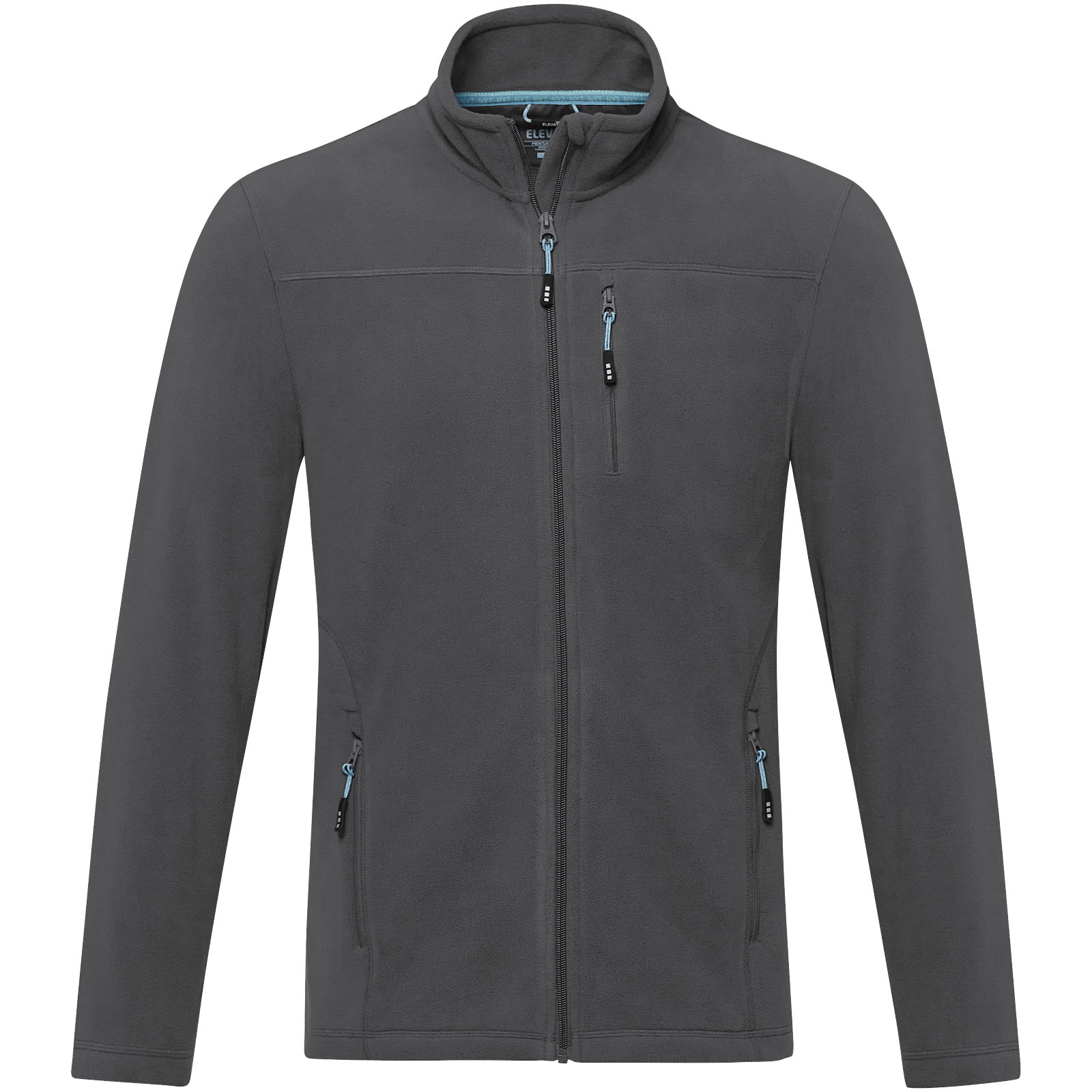 Elevate Veste Amber pour homme en polaire recyclée GRS entièrement zippée