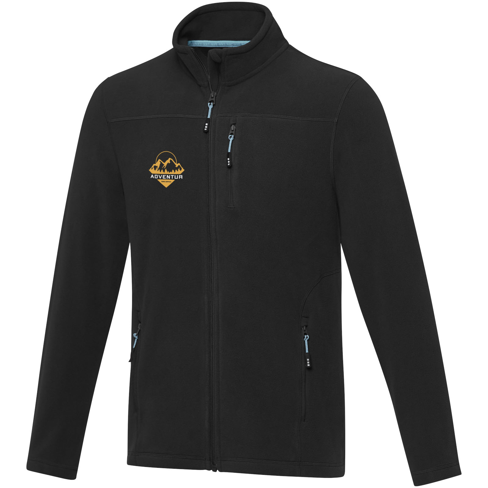 Elevate Veste Amber pour homme en polaire recyclée GRS entièrement zippée