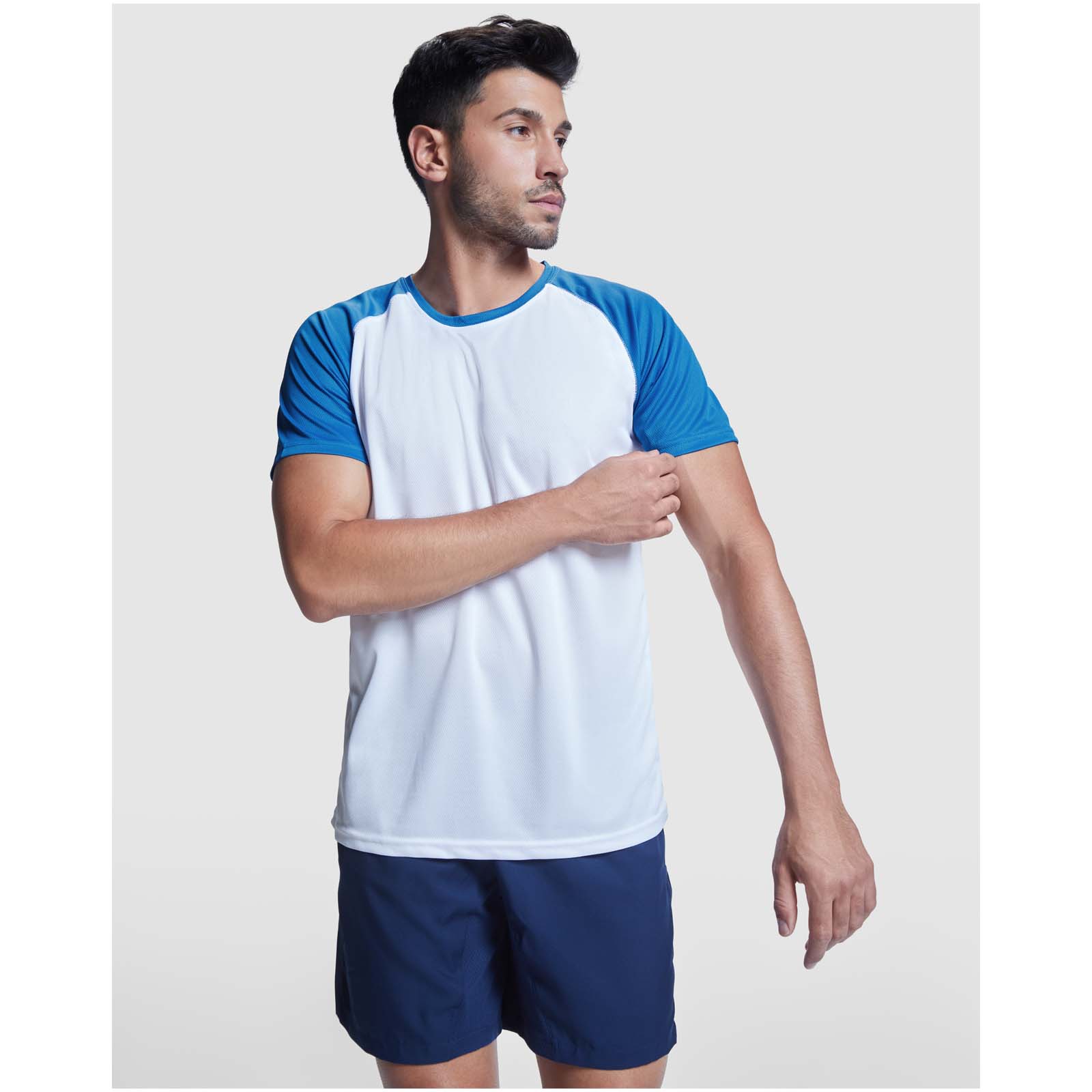 Roly T-shirt de sport de 140 g/m² Indianapolis à manches courtes unisexe