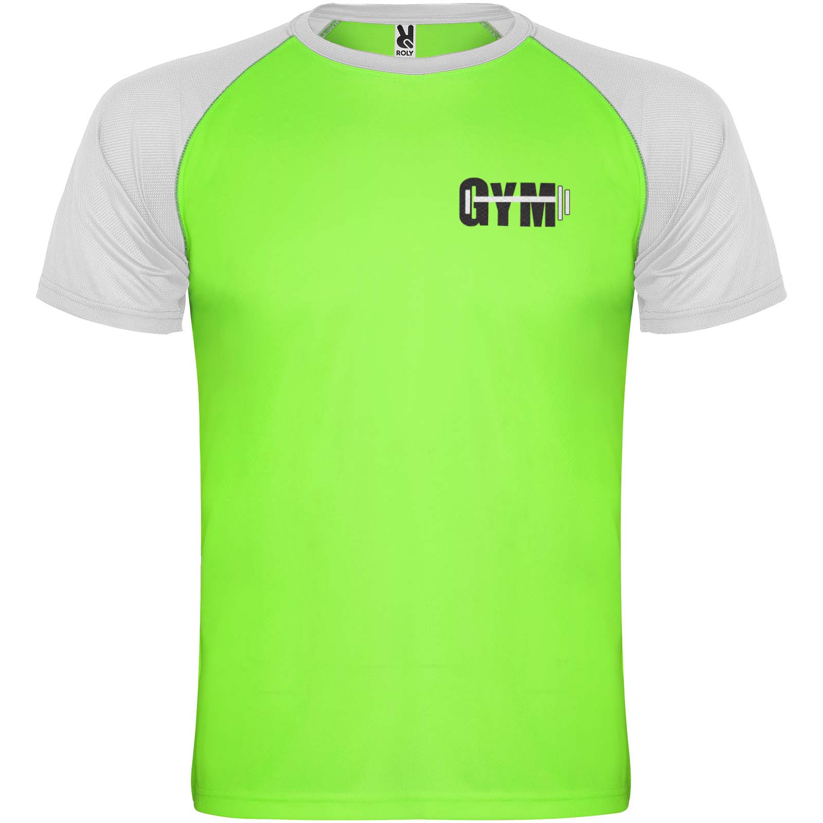 Roly T-shirt de sport de 140 g/m² Indianapolis à manches courtes unisexe