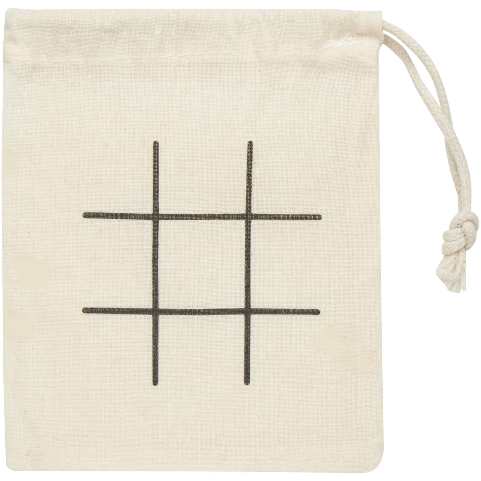 Jeu de morpion Whorl en bois