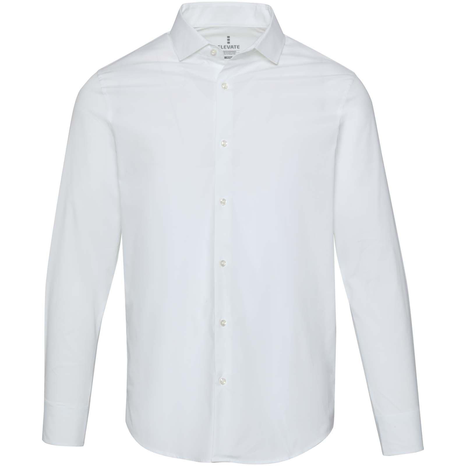 Elevate Chemise en popeline homme de 133 g/m² Carnelian