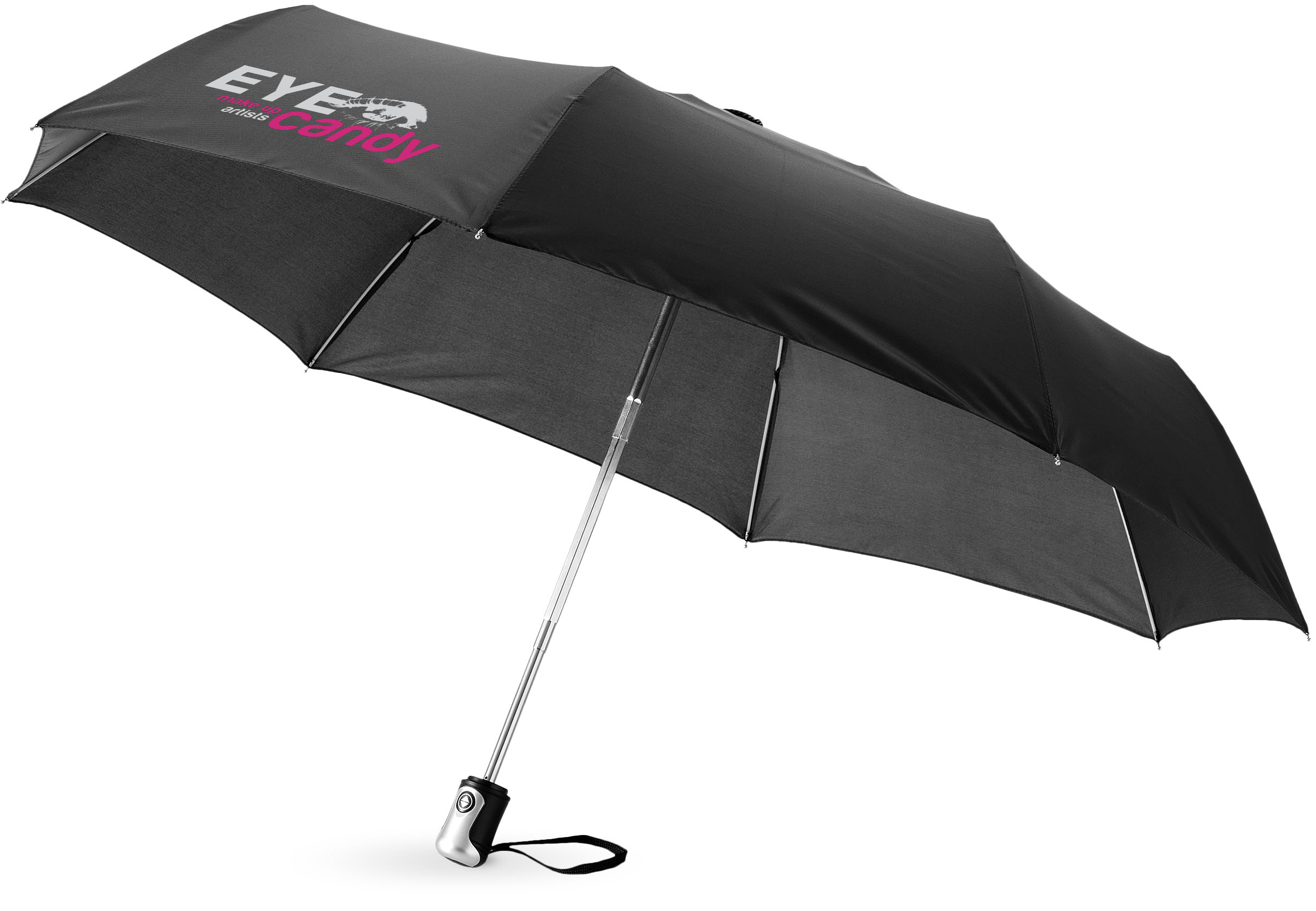 Parapluie 21.5" 3 sections ouverture fermeture automatique Alex