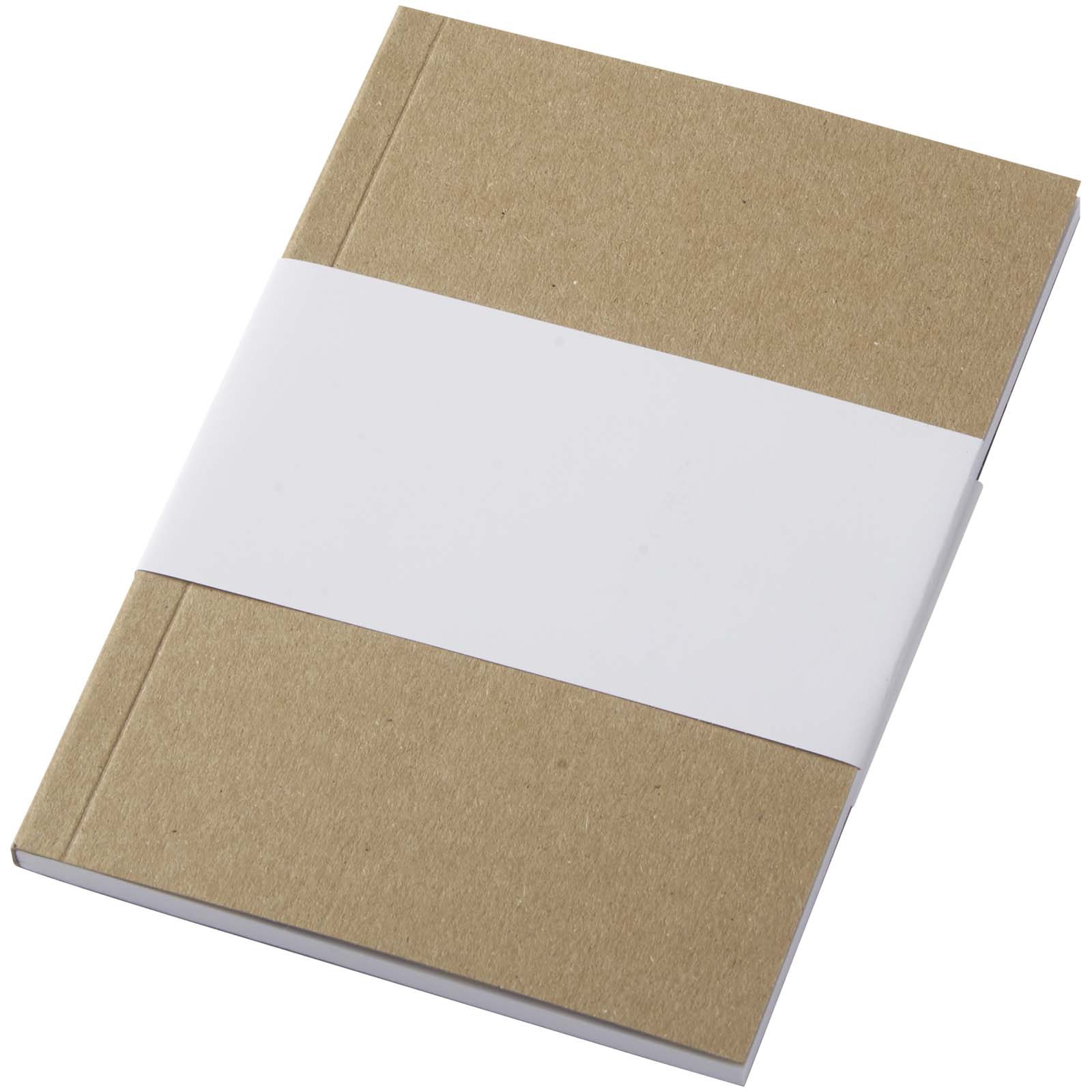 Carnet A6 à couverture souple recyclée Novella Austen Kraft avec 50 feuilles
