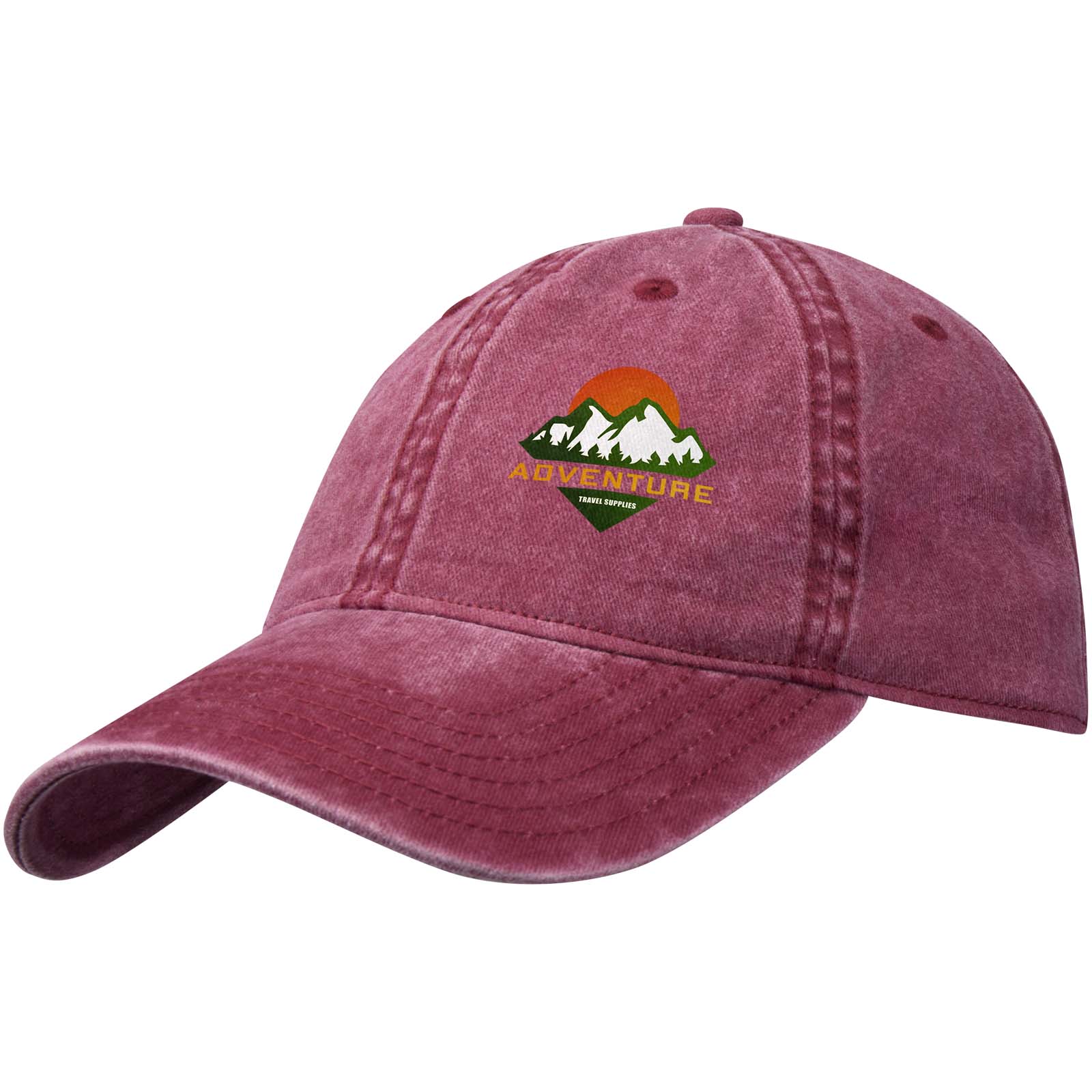 Elevate Casquette délavée à 6 panneaux de 270 g/m² Grafton