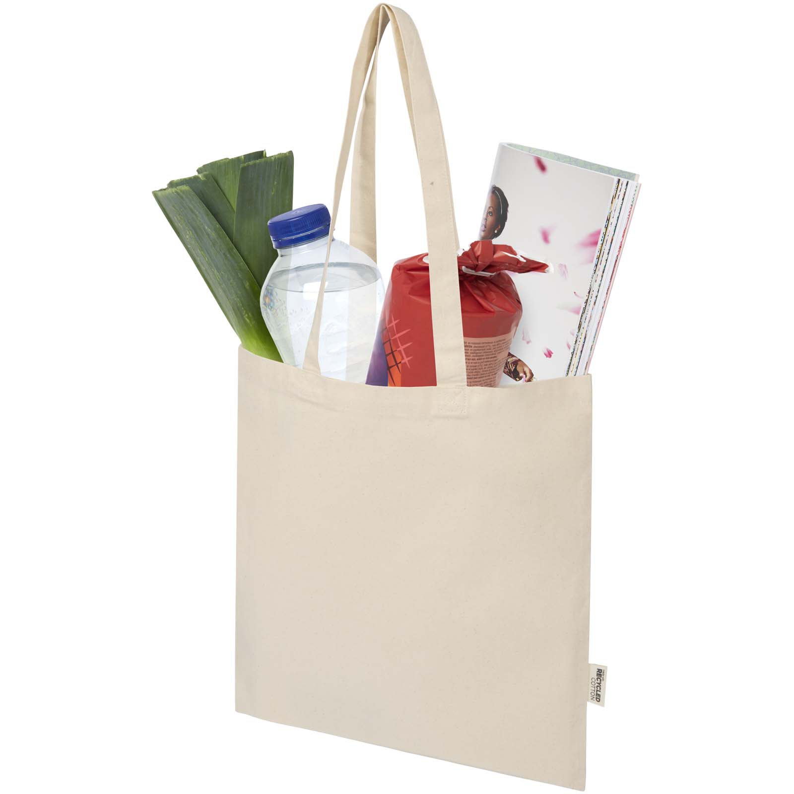 Sac shopping Peru Blend en coton recyclé GRS 180 g/m2 7 L
