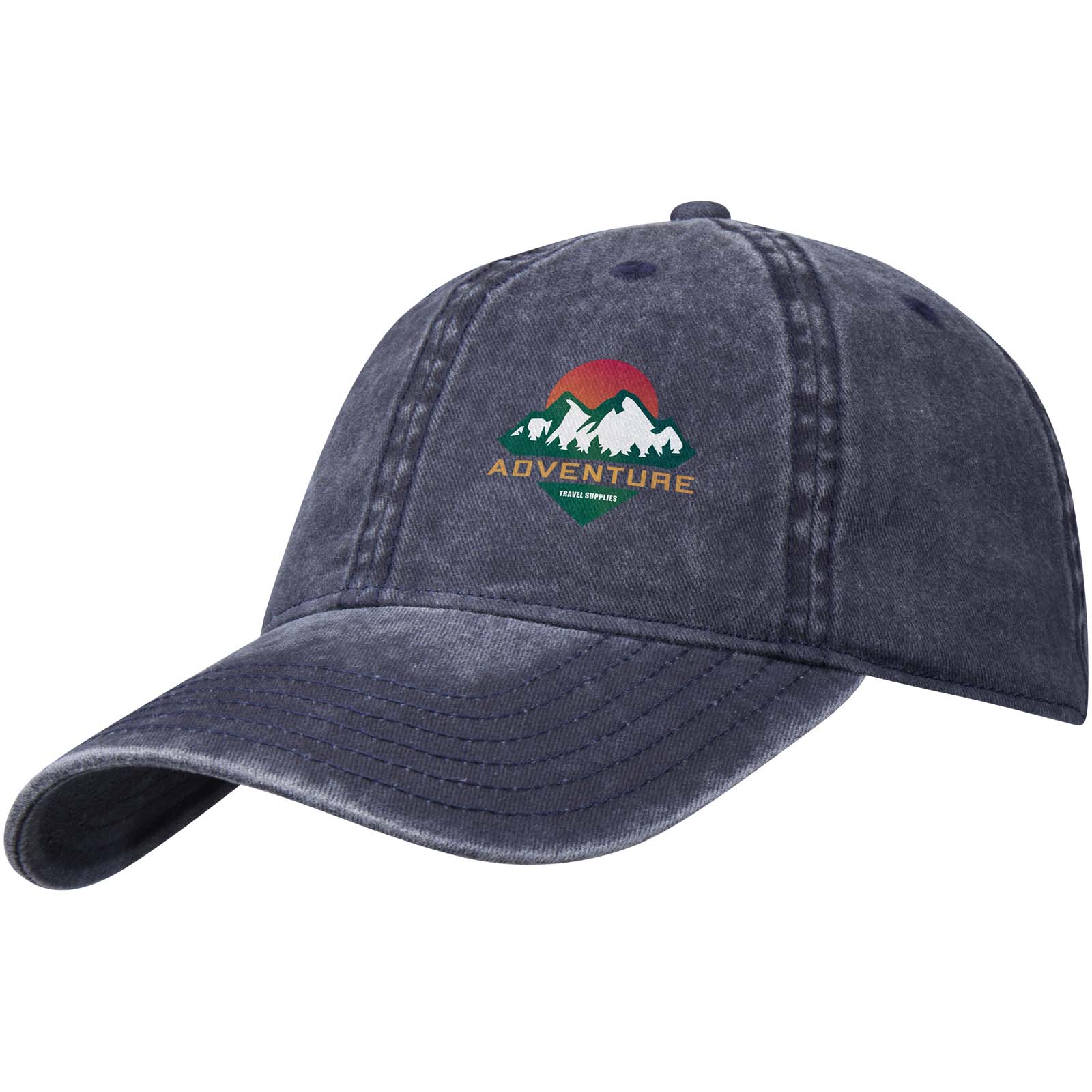 Elevate Casquette délavée à 6 panneaux de 270 g/m² Grafton