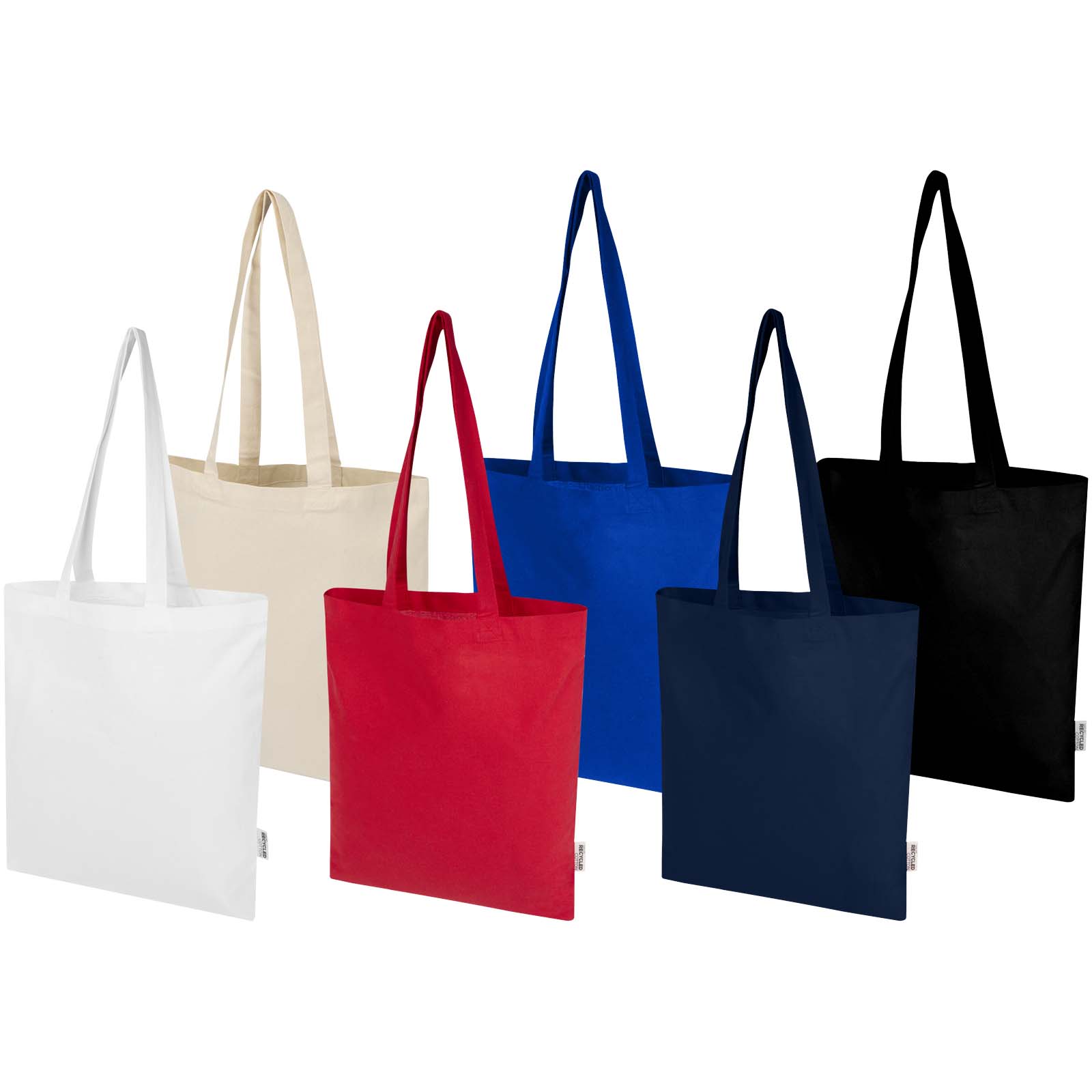 Sac shopping Peru Blend en coton recyclé GRS 180 g/m2 7 L