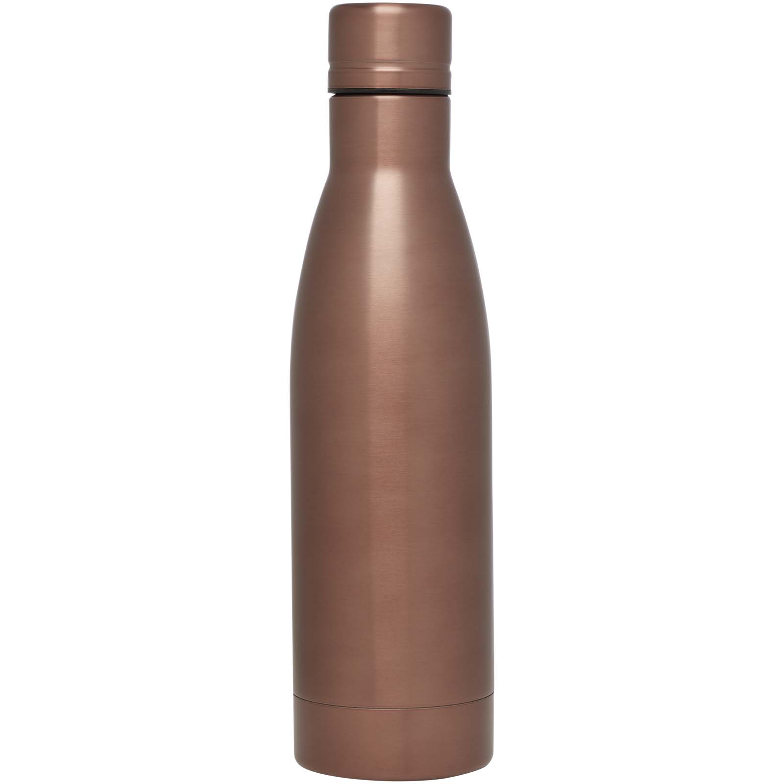 Bouteille isotherme Vasa en acier inoxydable recyclé certifié RCS de 500 ml avec isolation par le vide et couche de cuivre