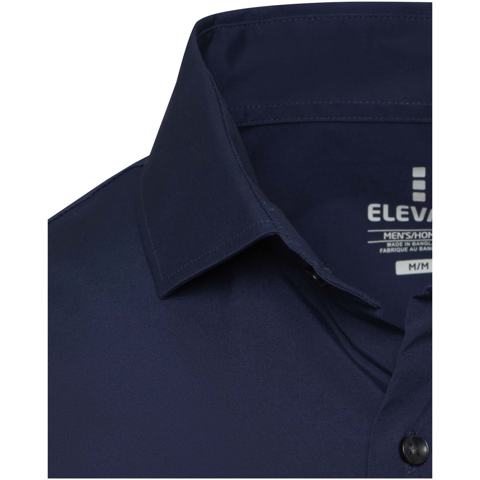 Elevate Chemise en popeline homme de 133 g/m² Carnelian
