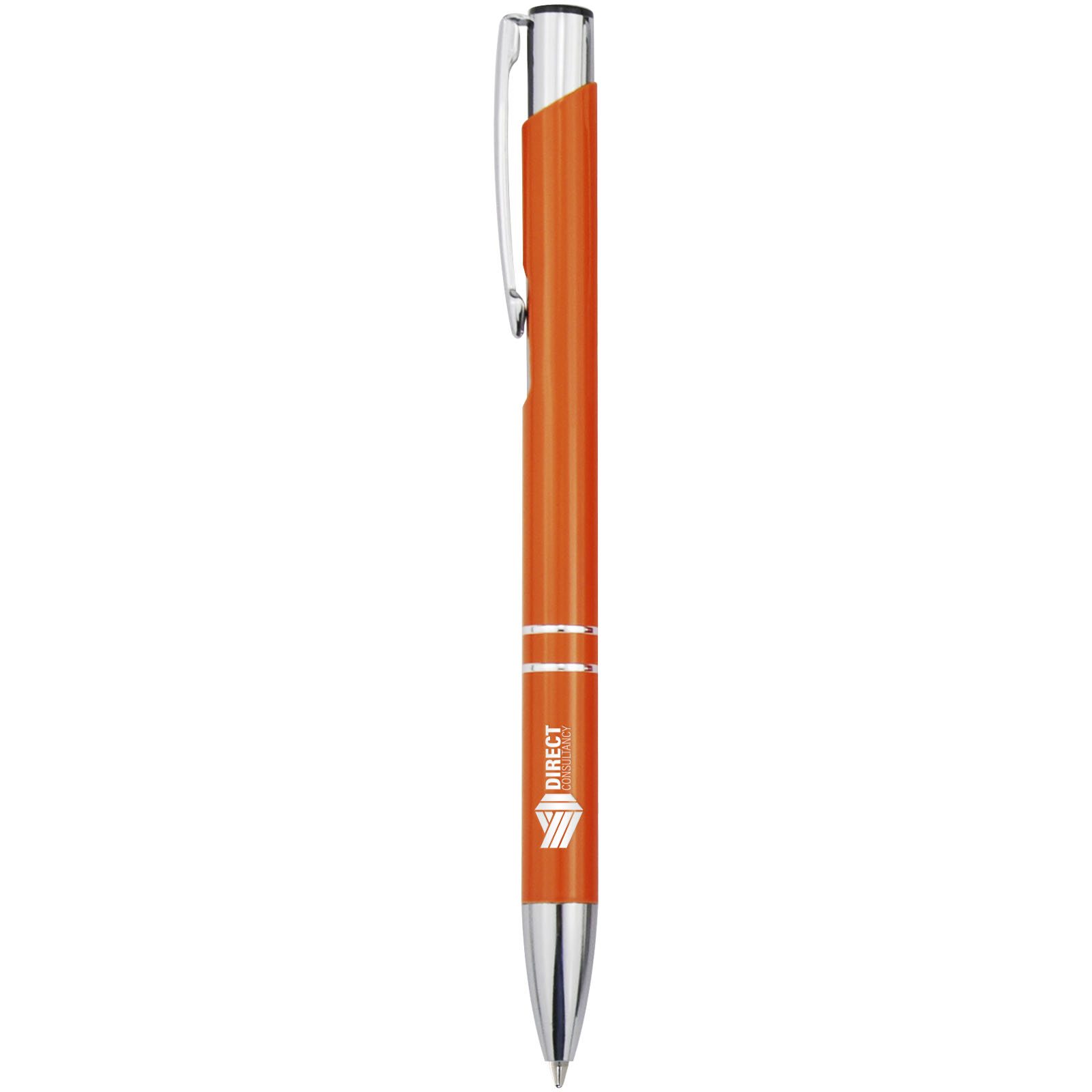 Stylo bille en aluminium recyclé Moneta (encre noire)